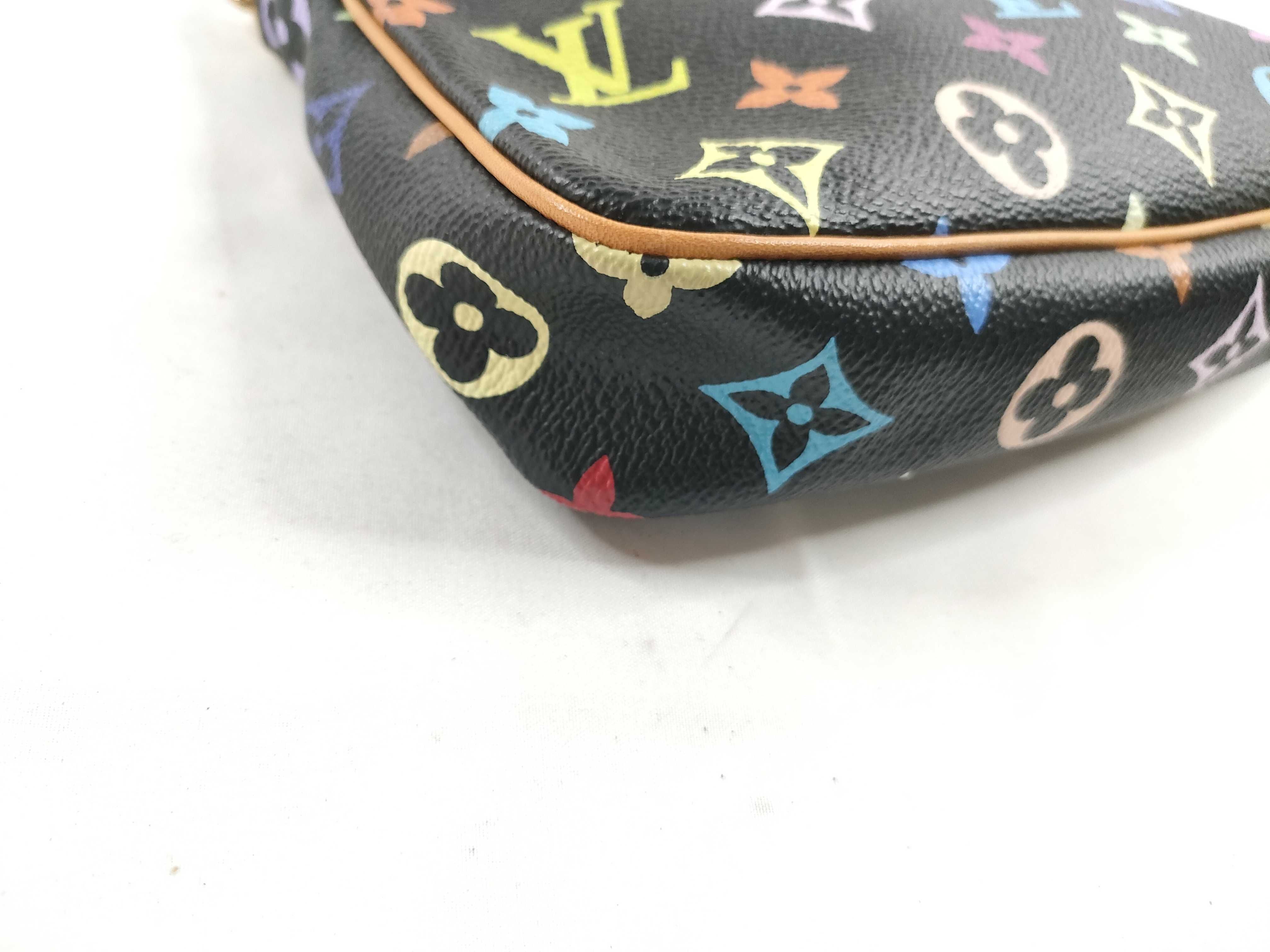 Monogram Multicolor Pochette Accessoires Noir M92648 Handbag — view 3