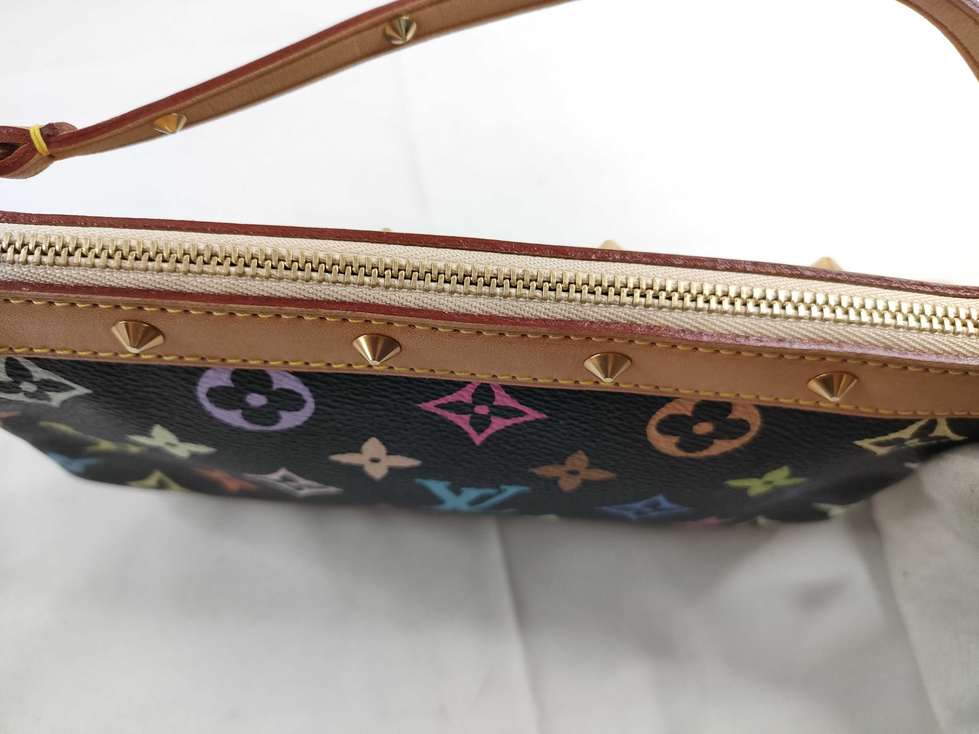 Monogram Multicolor Pochette Accessoires Noir M92648 Handbag — view 9