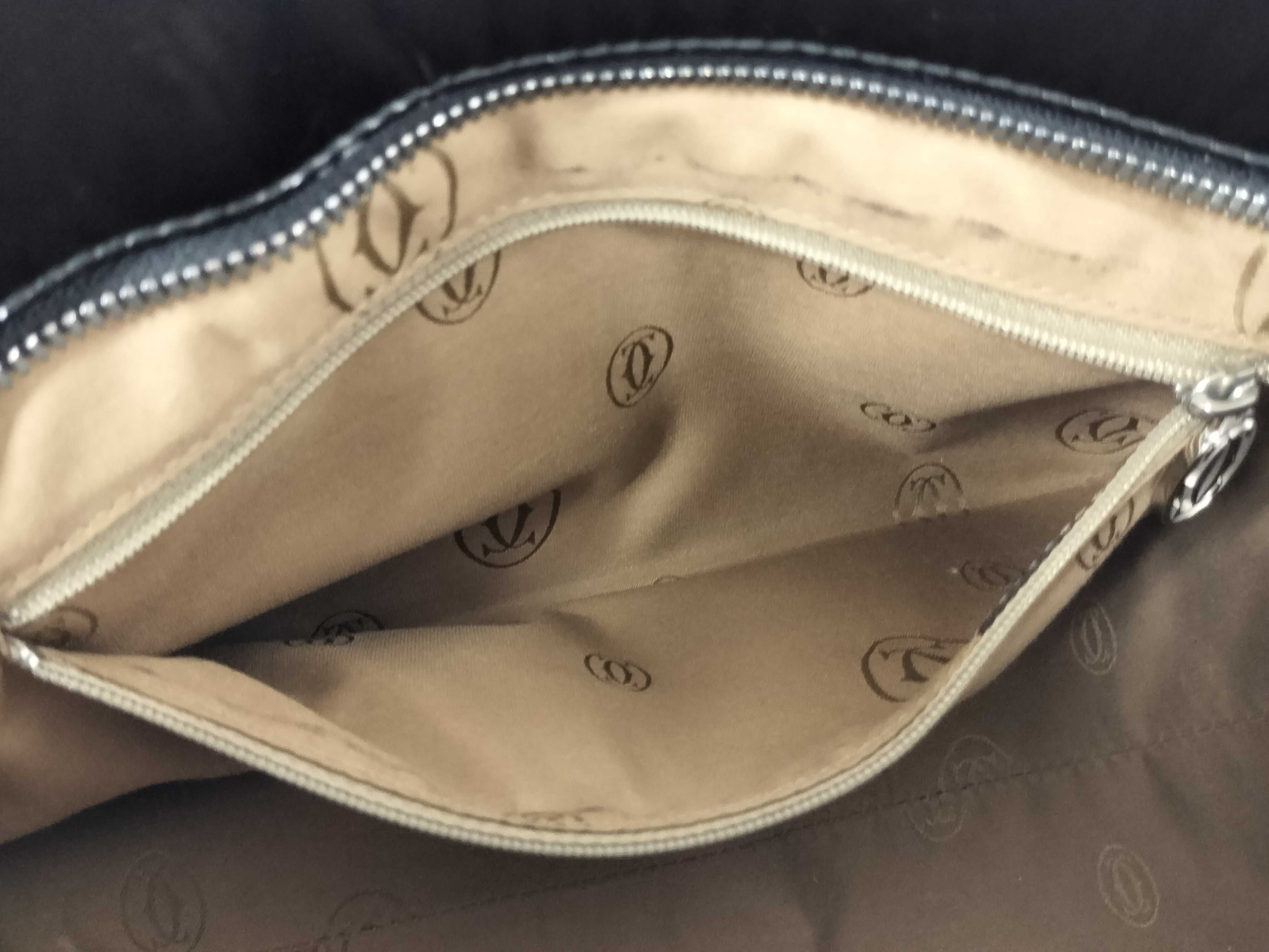 Marcello Enamel Black Handbag — view 12