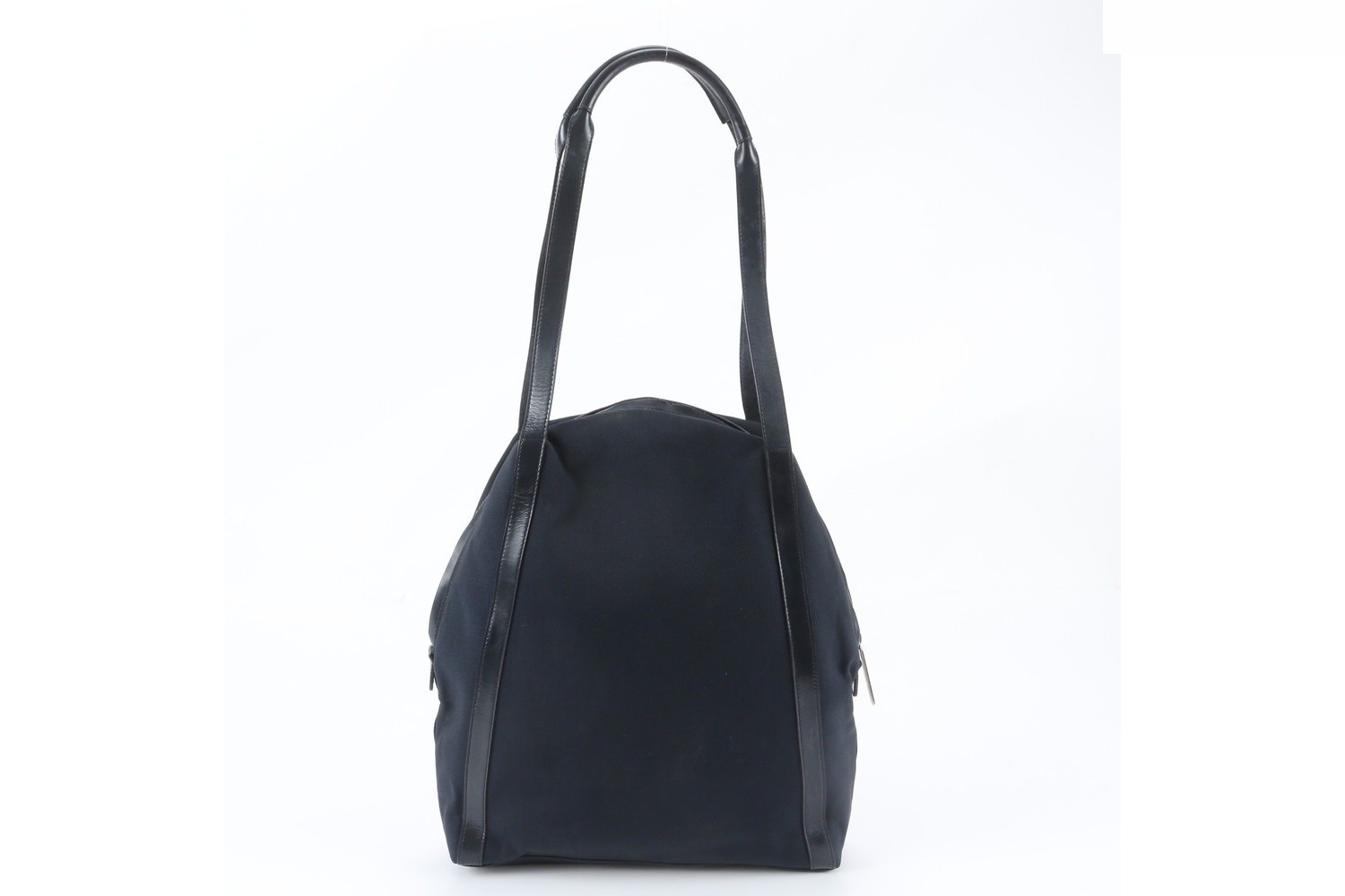 002 2404 1005 Leather Canvas Shoulder Bag — view 3
