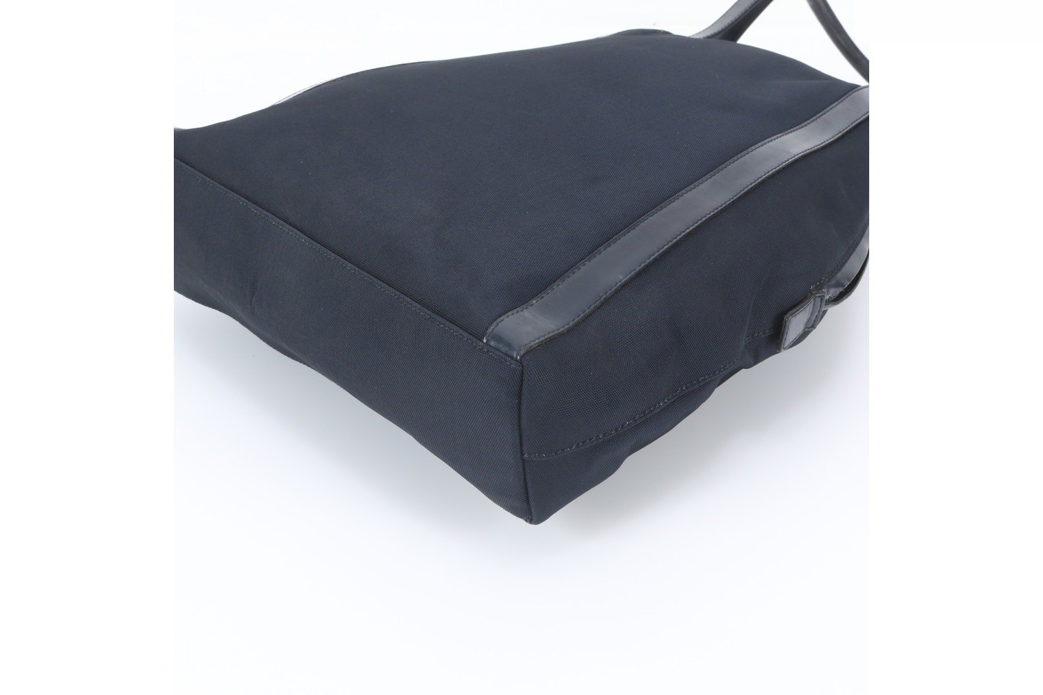 002 2404 1005 Leather Canvas Shoulder Bag — view 5