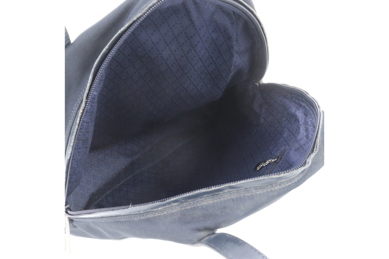 002 2404 1005 Leather Canvas Shoulder Bag — view 7