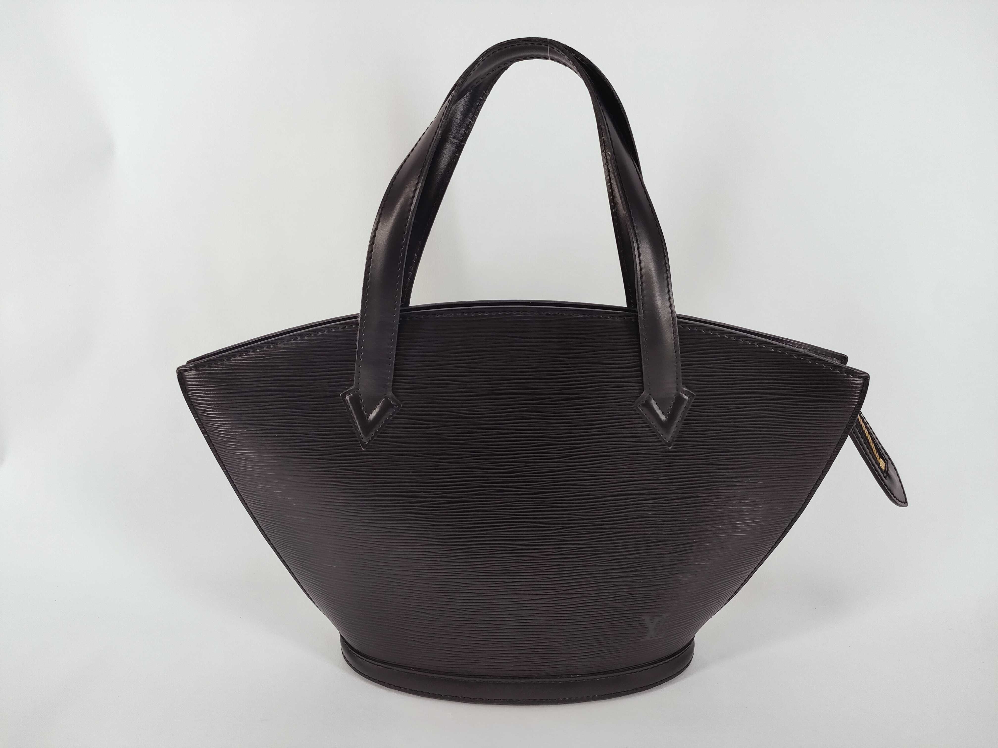 Epi Saint Jacques Shopping M52262 Black Tote Bag