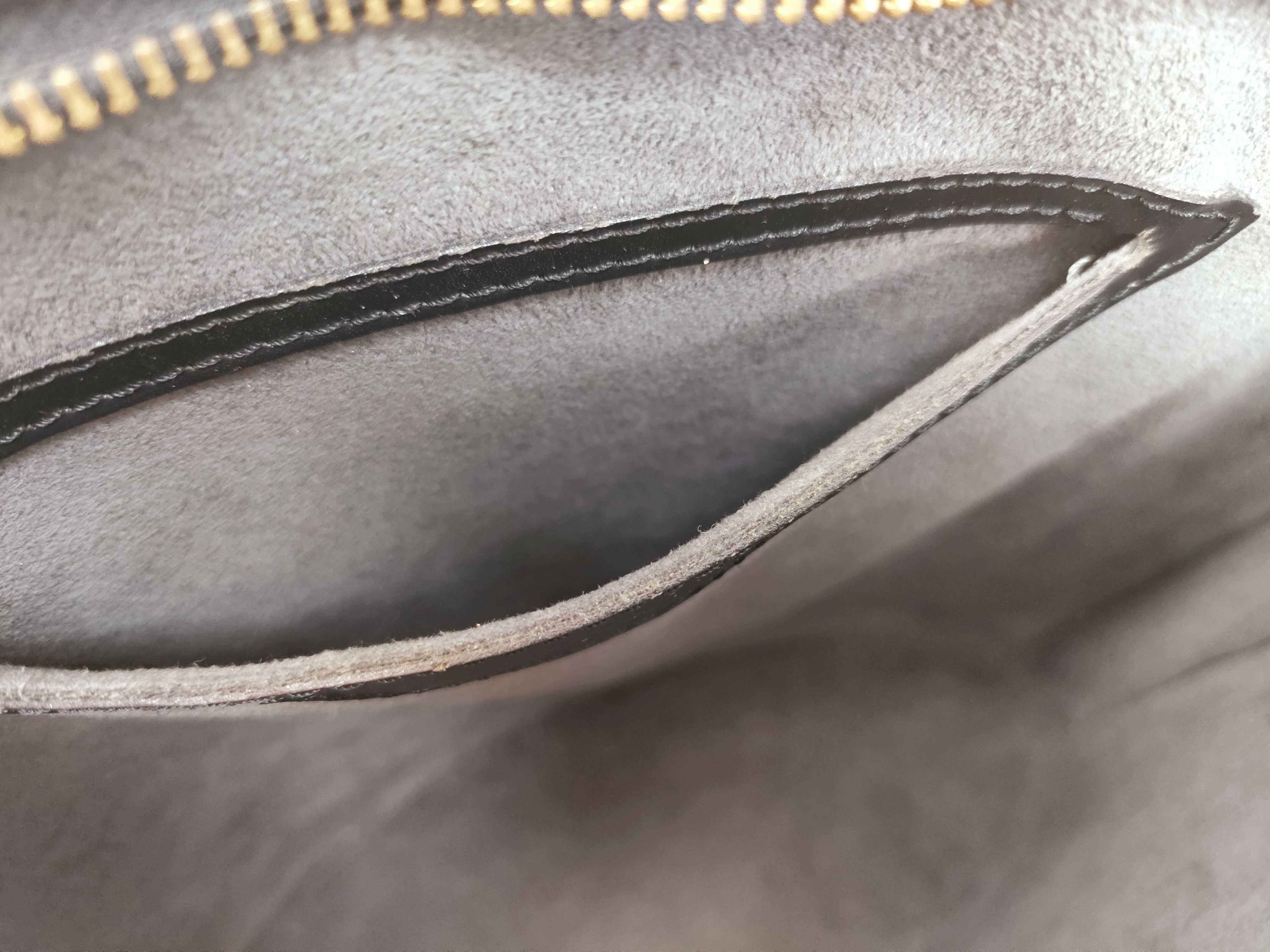Epi Saint Jacques Shopping M52262 Black Tote Bag — view 13
