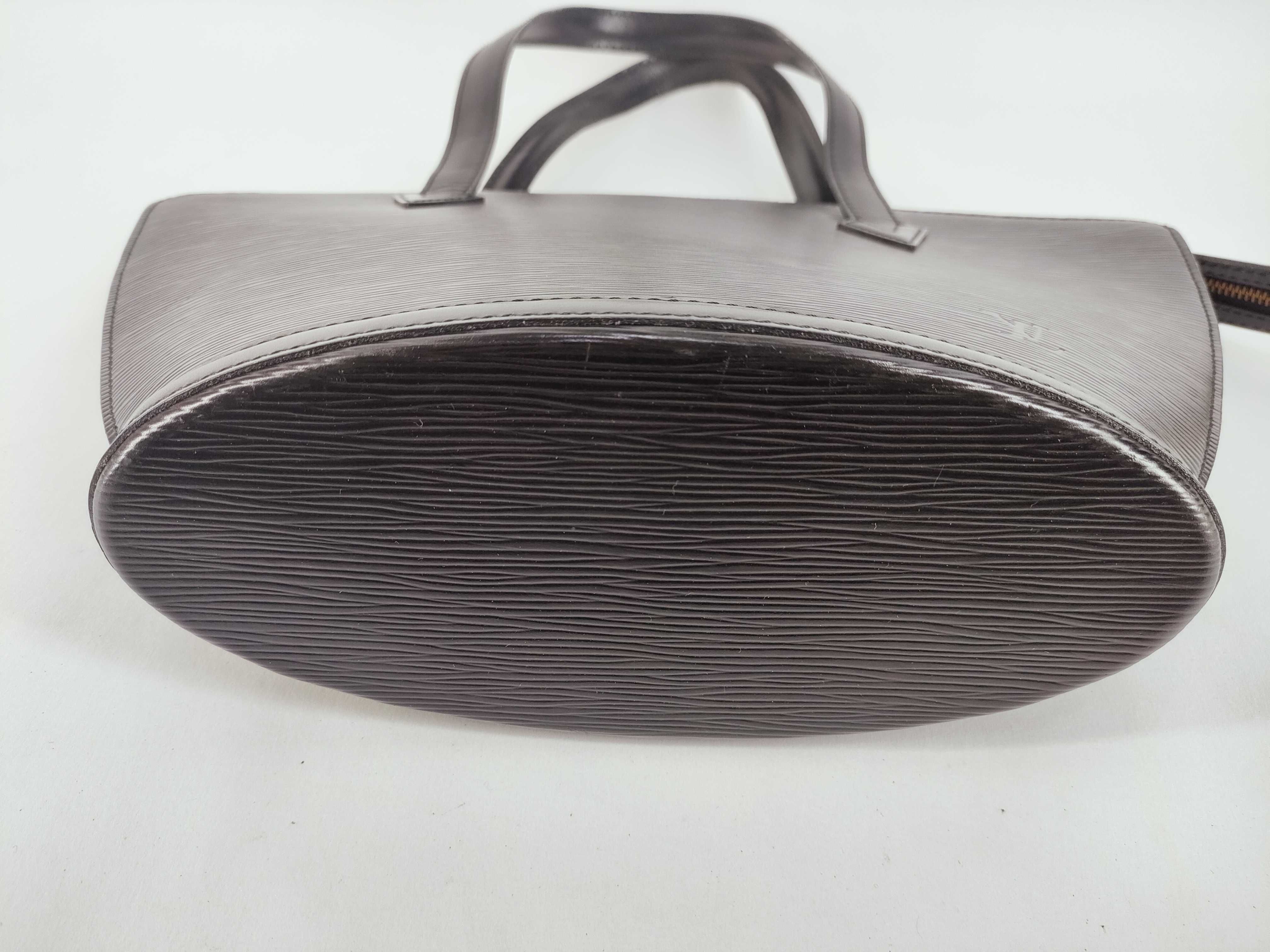 Epi Saint Jacques Shopping M52262 Black Tote Bag — view 7