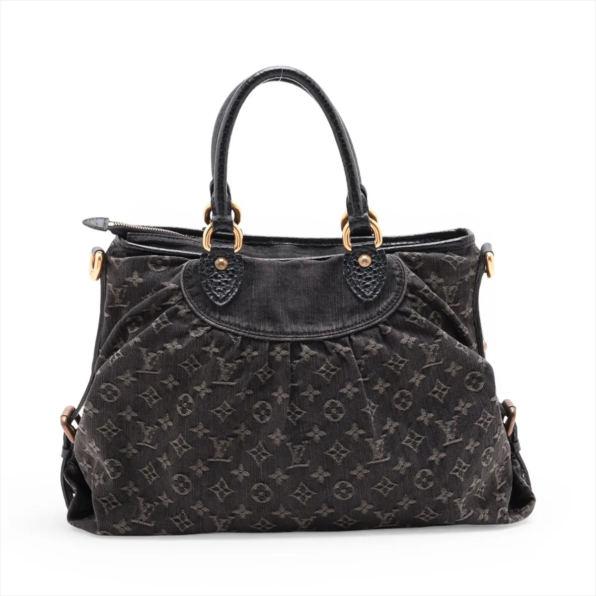 Monogram Denim Neo Cavie MM M95351, serial number unclear, black. — view 2
