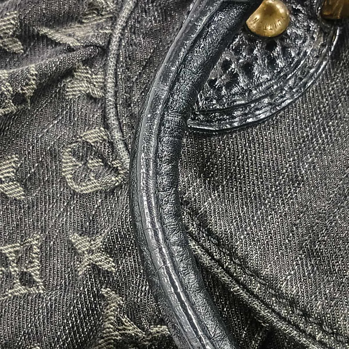Monogram Denim Neo Cavie MM M95351, serial number unclear, black. — view 12