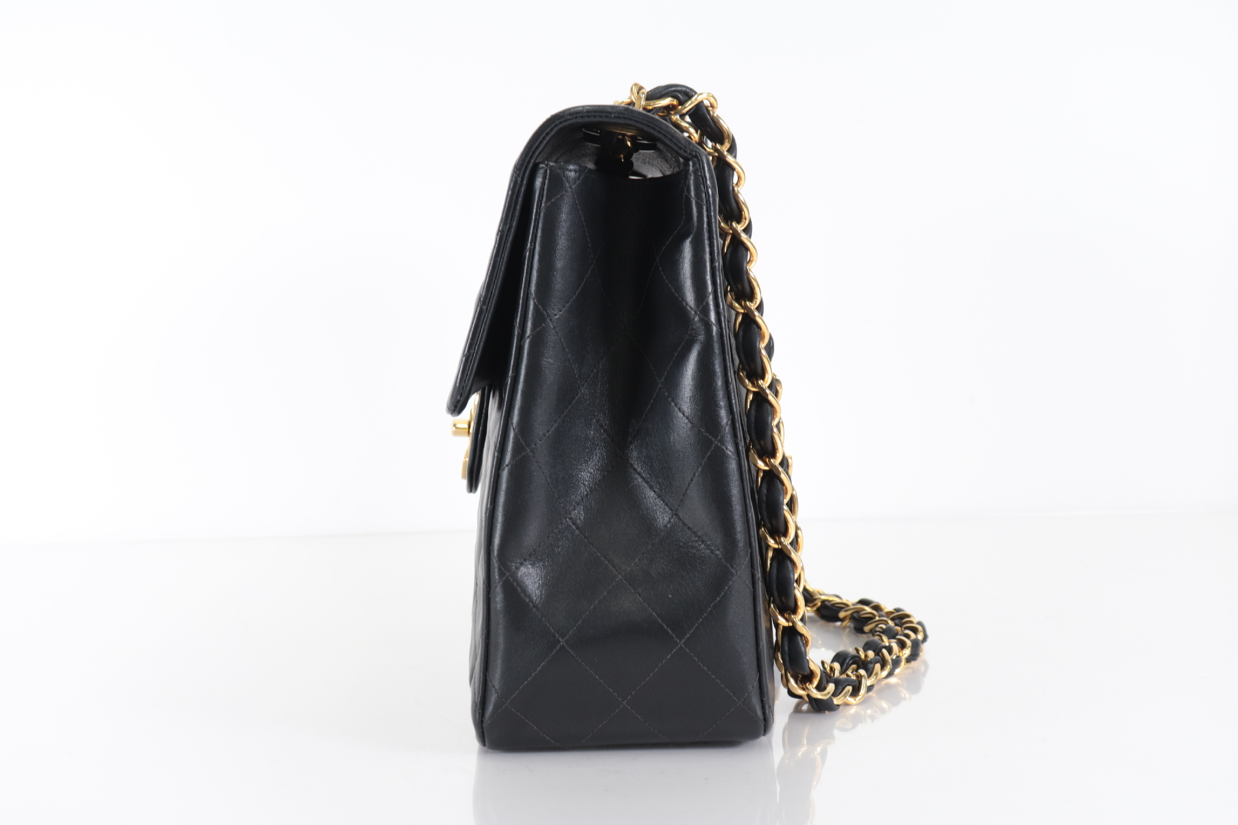 Large Mat Lamb Chain Shoulder Bag (Series 2) — view 5