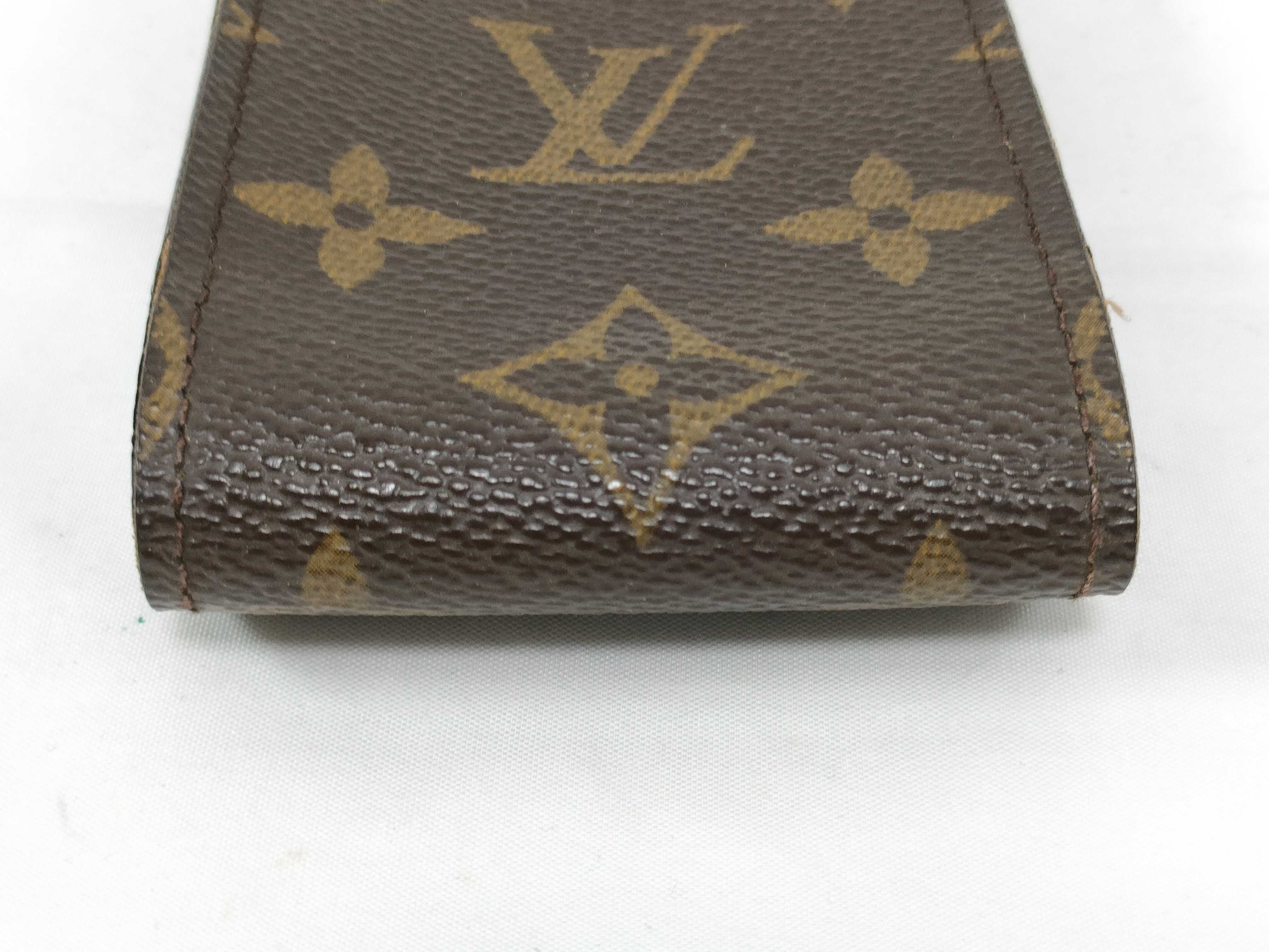 Monogram Vuitton Cigarette Case Wallet — view 4