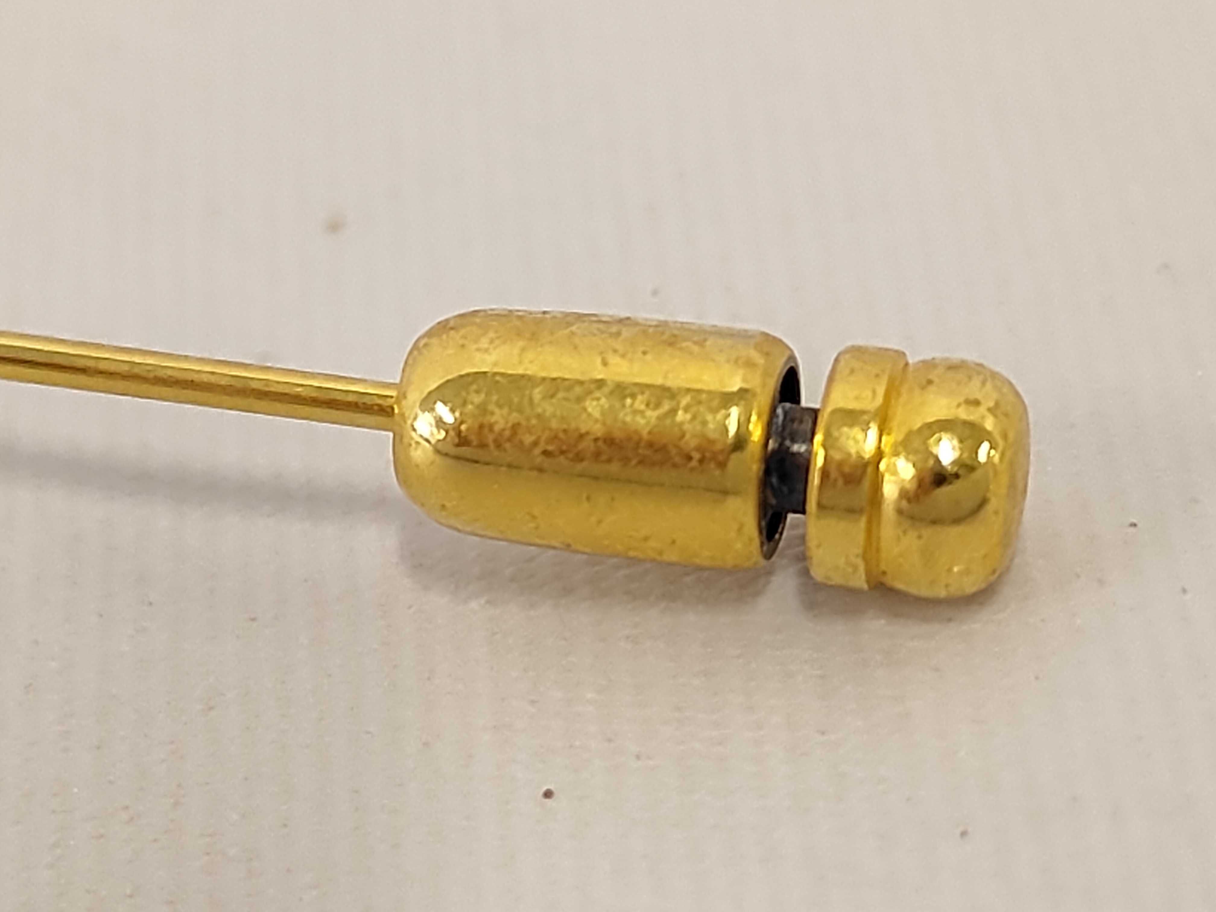 logo pin brooch — view 5