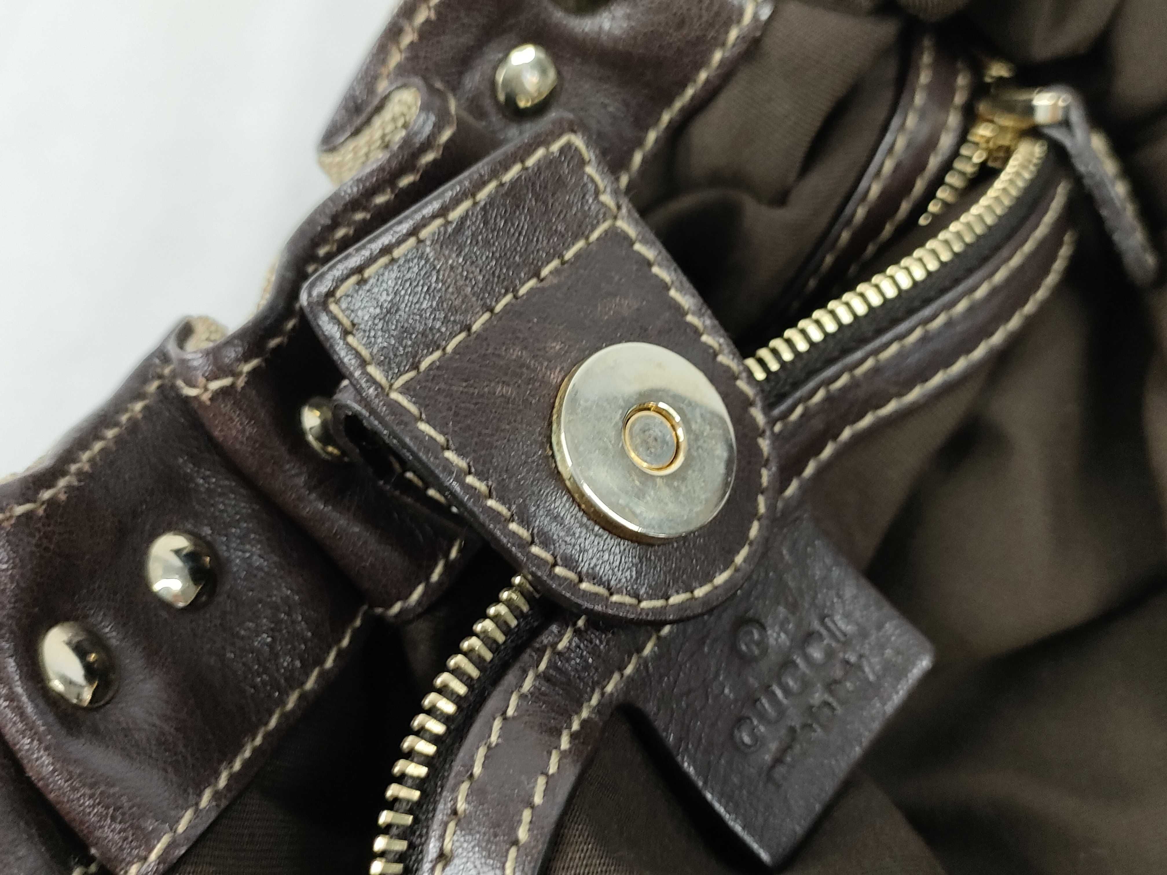 GG Canvas Tote Bag with Studs (203624) — view 12