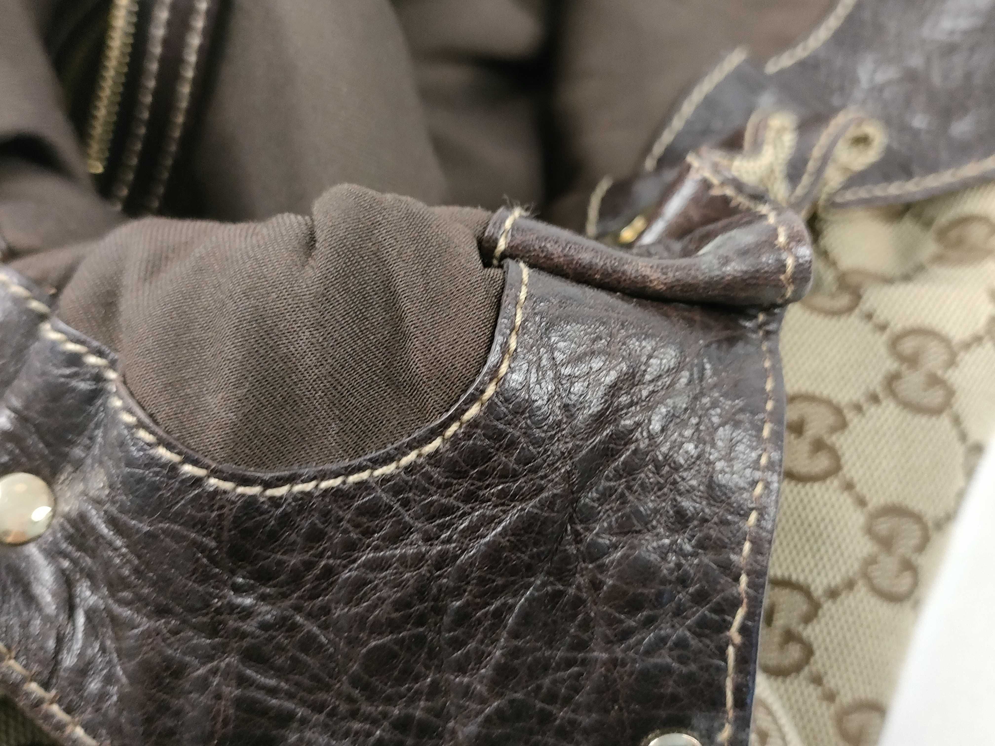GG Canvas Tote Bag with Studs (203624) — view 13