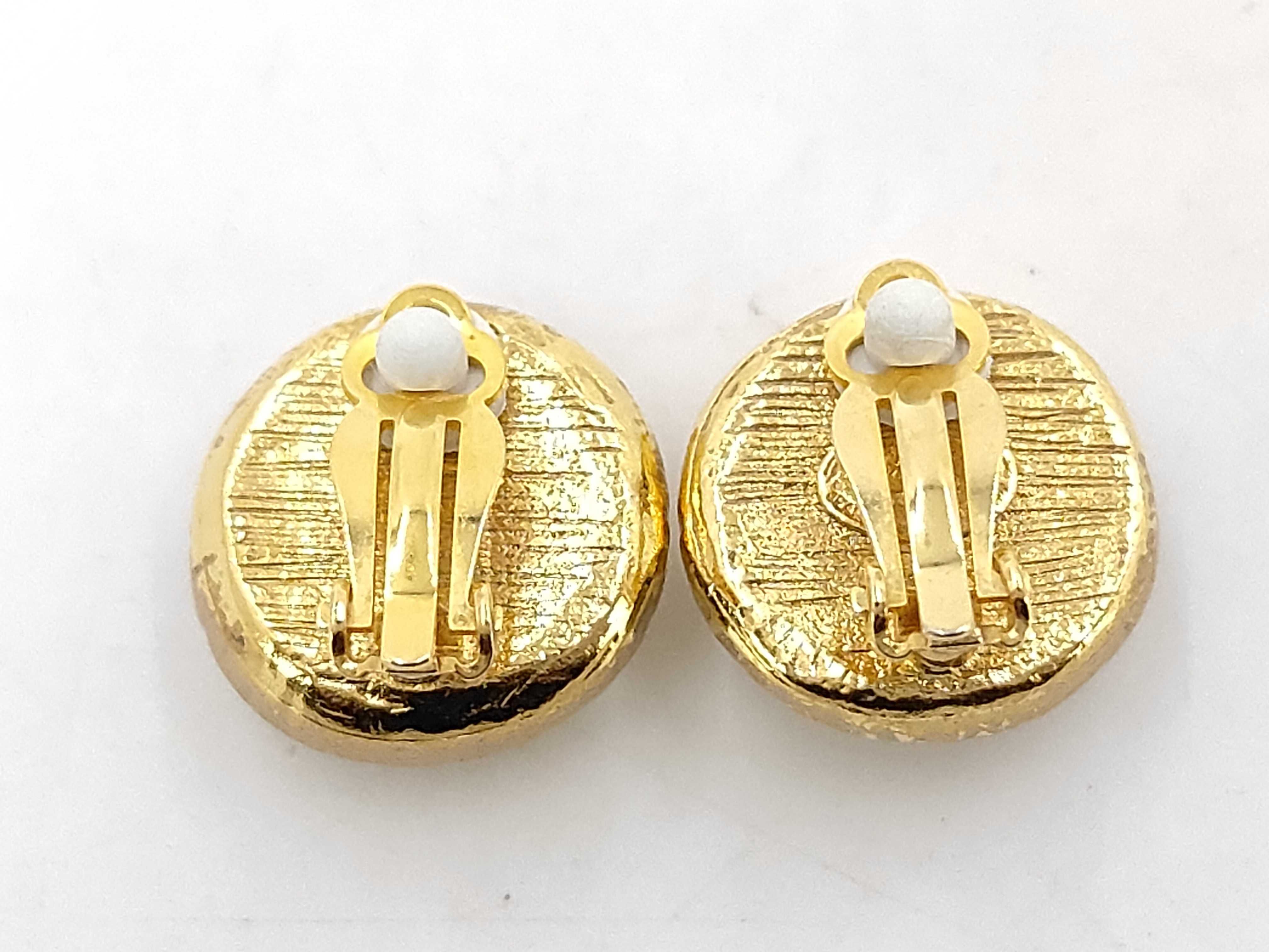 Pearl Gold Earrings — view 2