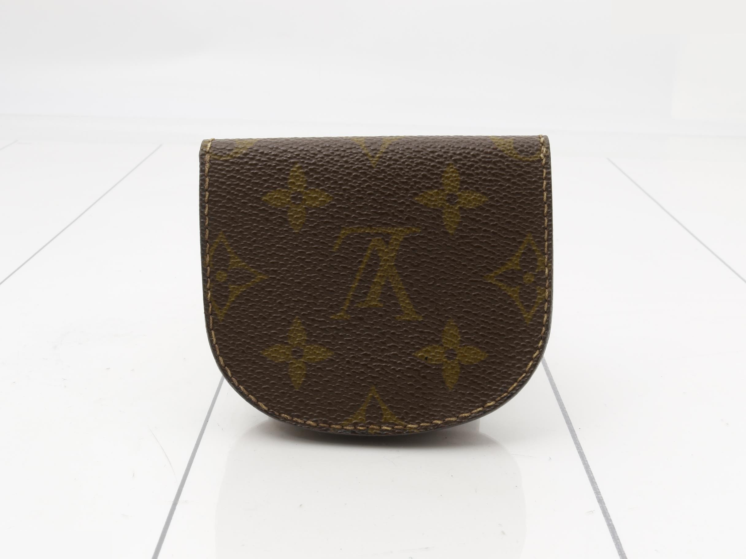 Monogram Porte-Monnaie Guessé Coin Case — view 2
