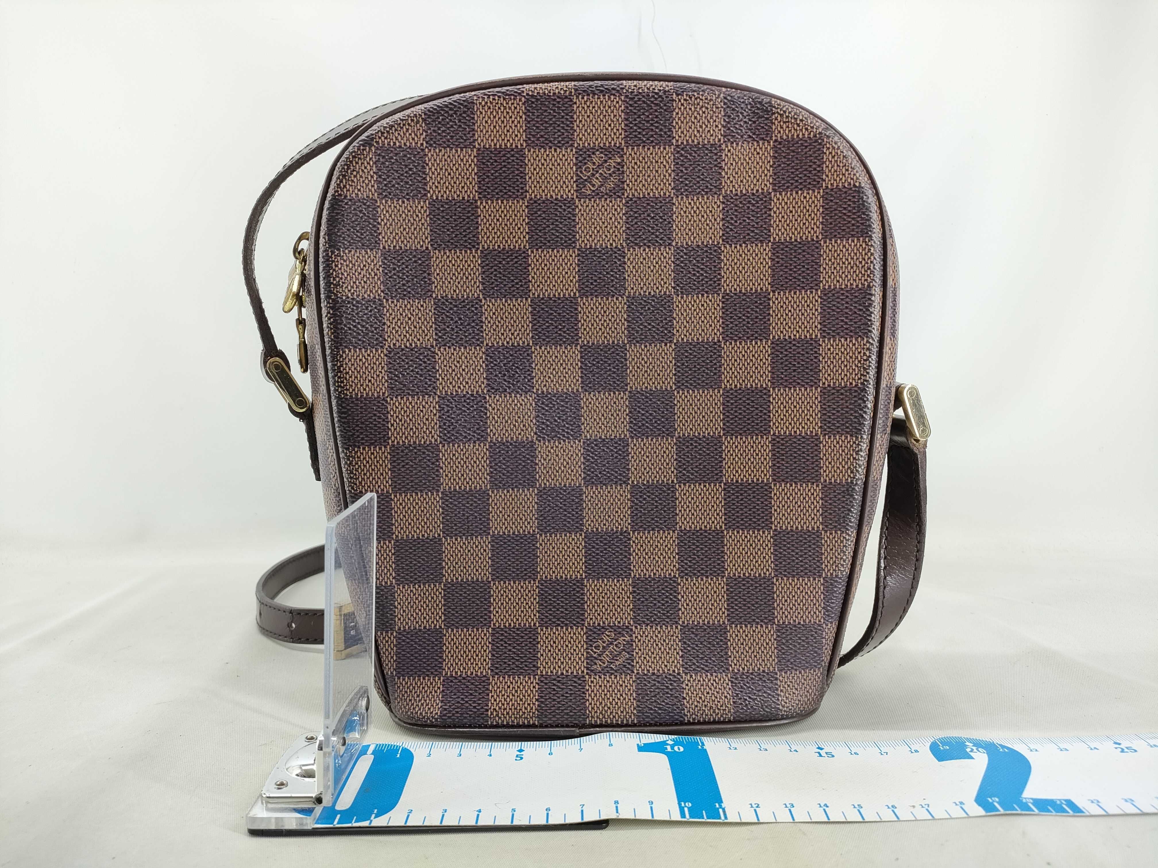 Damier Ipanema PM EBENE Coated Canvas Shoulder Bag N51294 — view 2