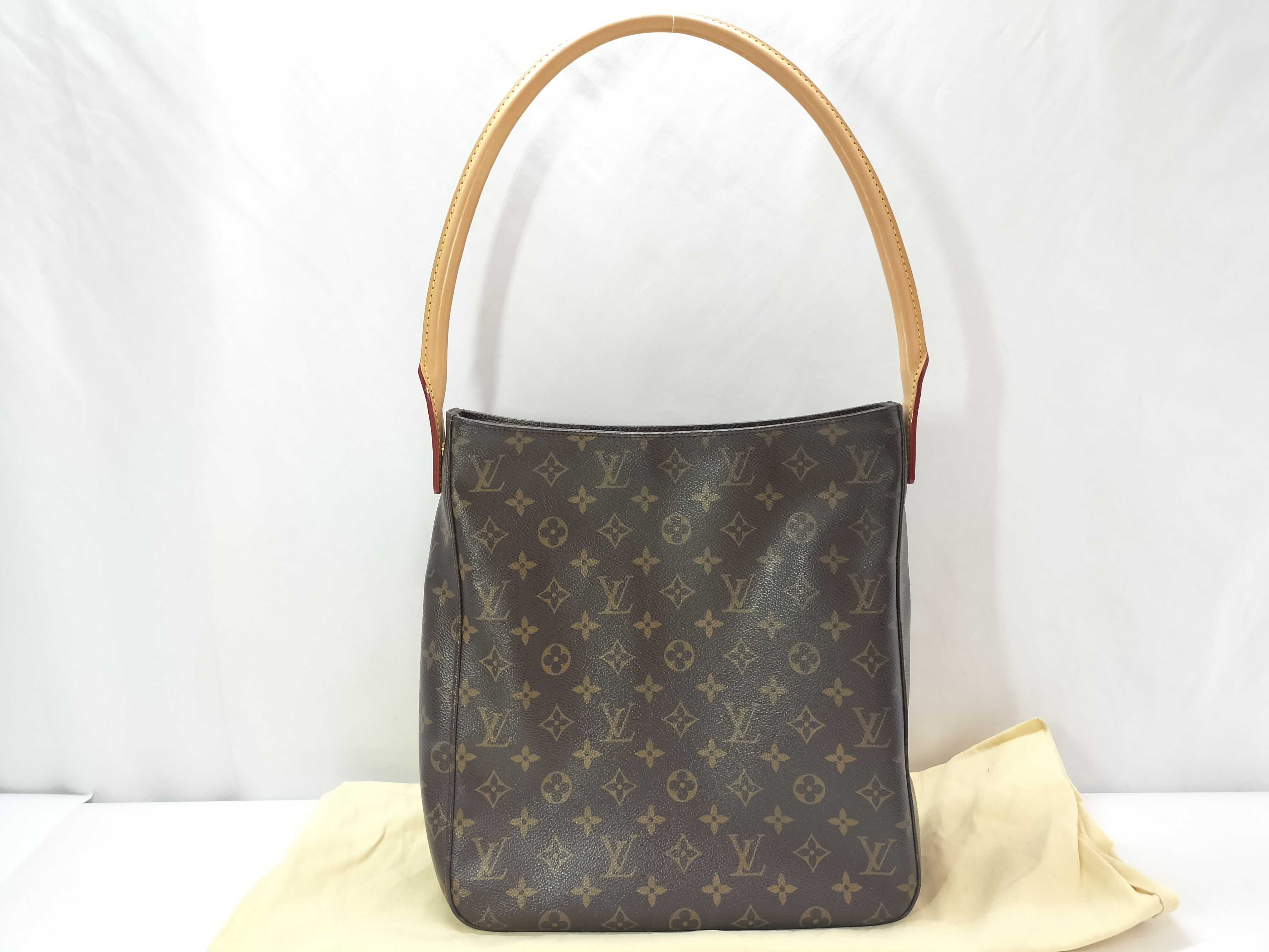 Monogram Looping GM M51145 LB0052 Brown Shoulder Bag