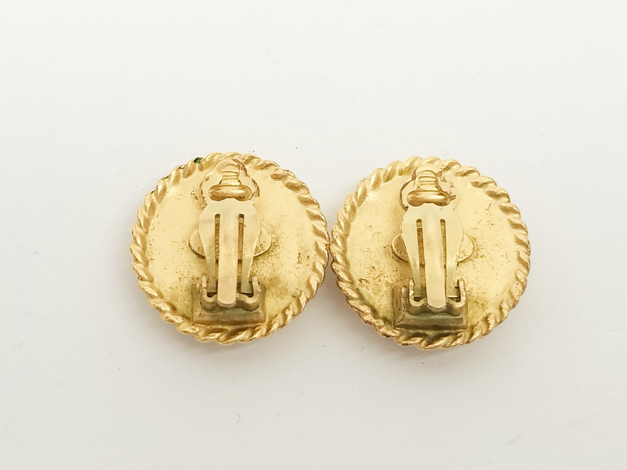 Coco Black Gold Earrings — view 4
