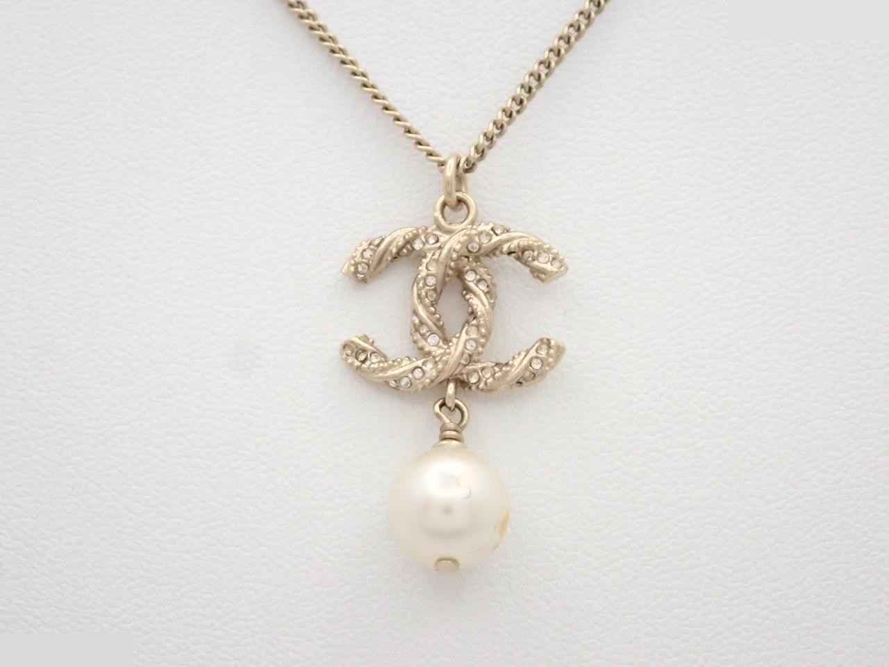 Necklace, Coco Mark, Twist, Pearl, B14V