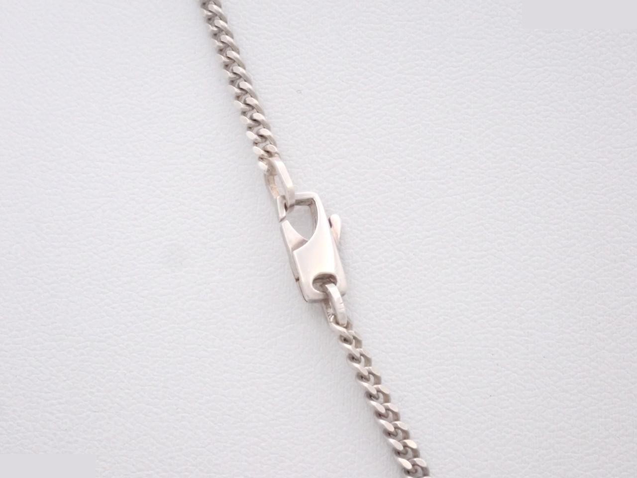 necklace, 925 sterling silver, 14.2g, chain approximately 46cm. — view 2