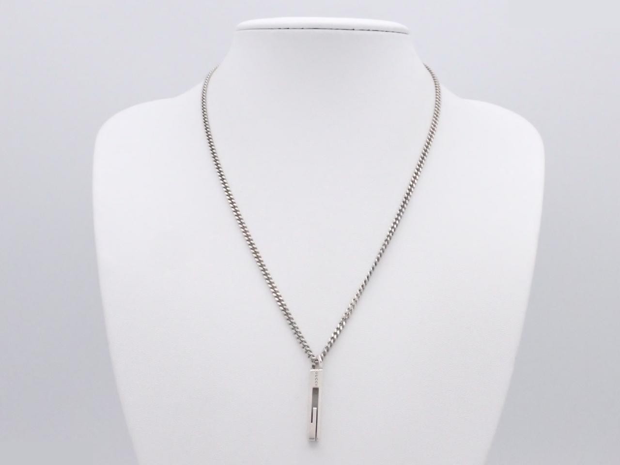 necklace, 925 sterling silver, 14.2g, chain approximately 46cm. — view 3