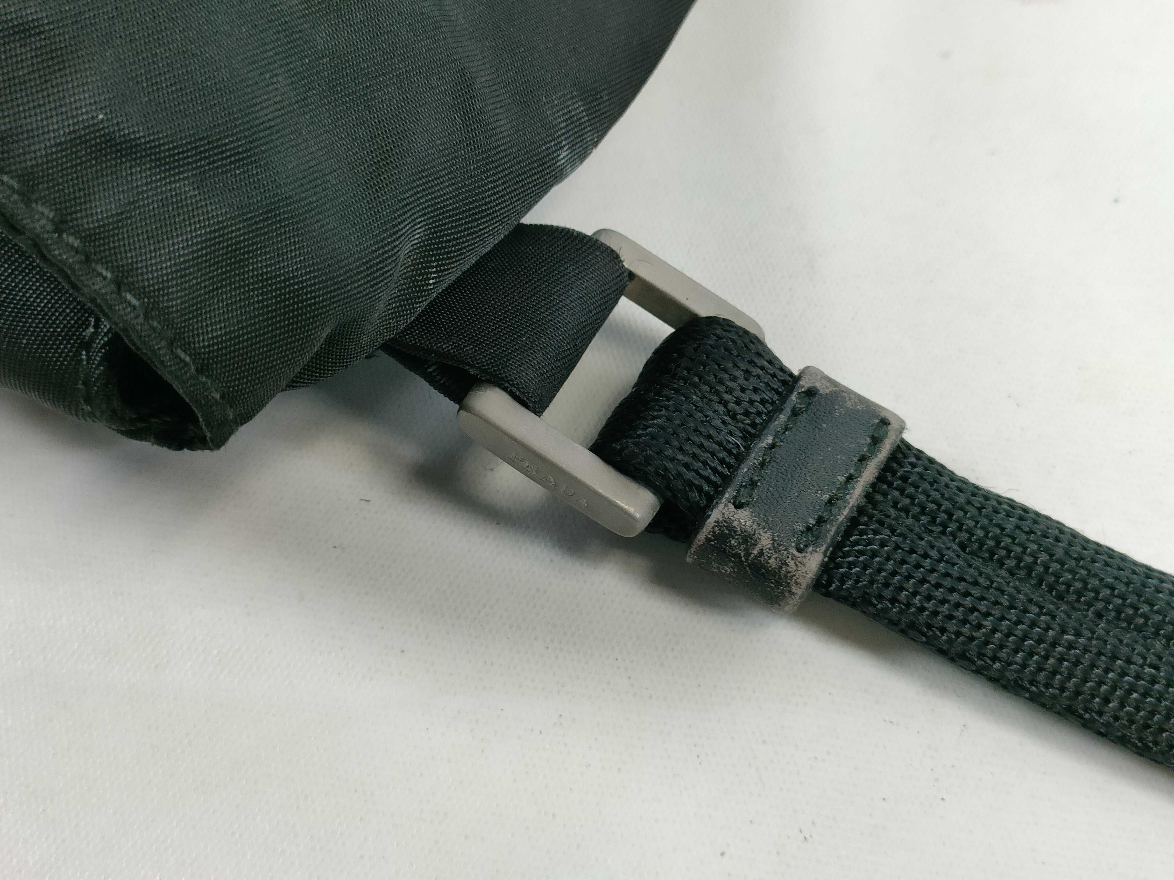 Nylon Leather Shoulder Bag — view 5