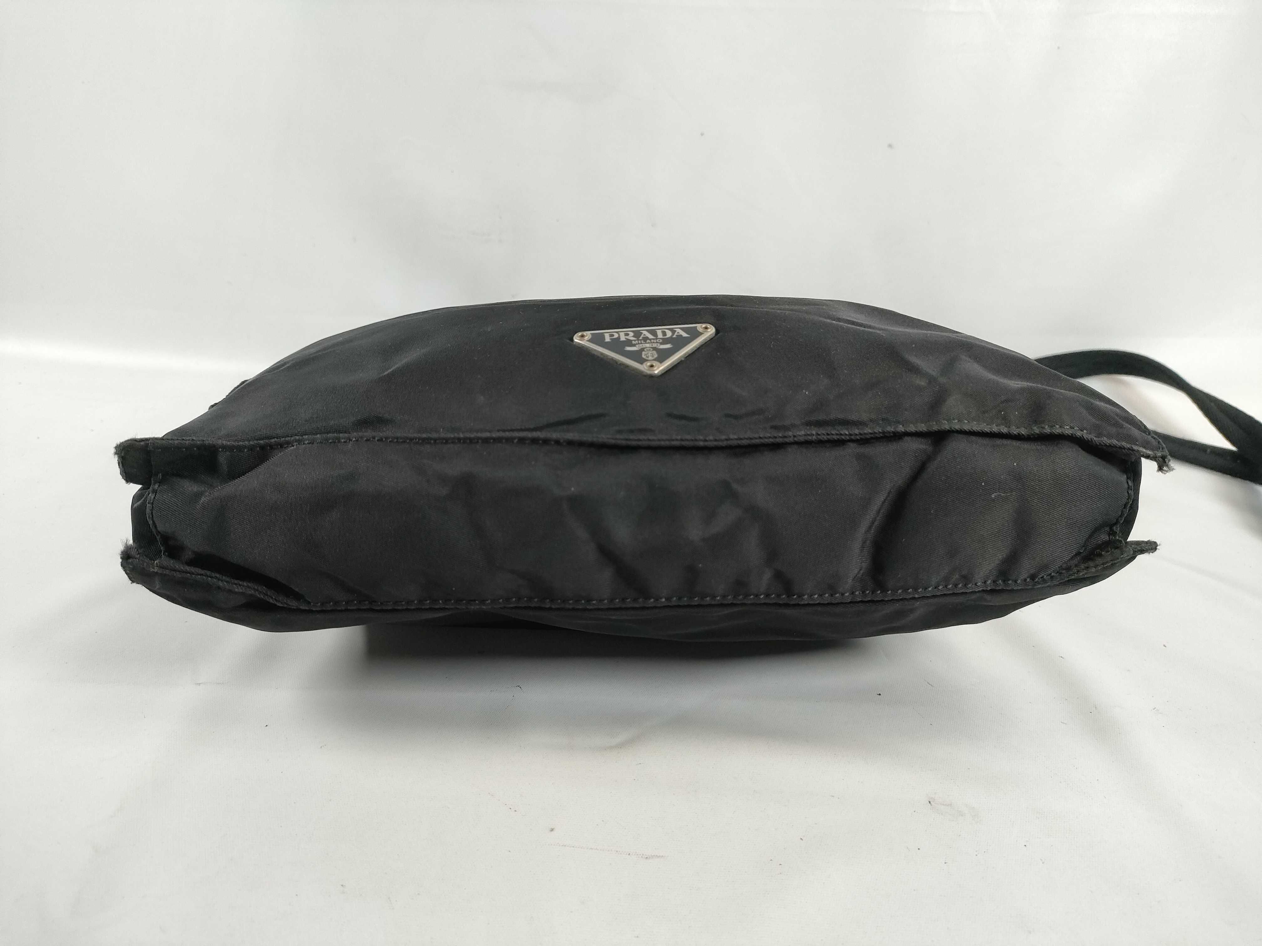 Nylon Leather Shoulder Bag — view 7