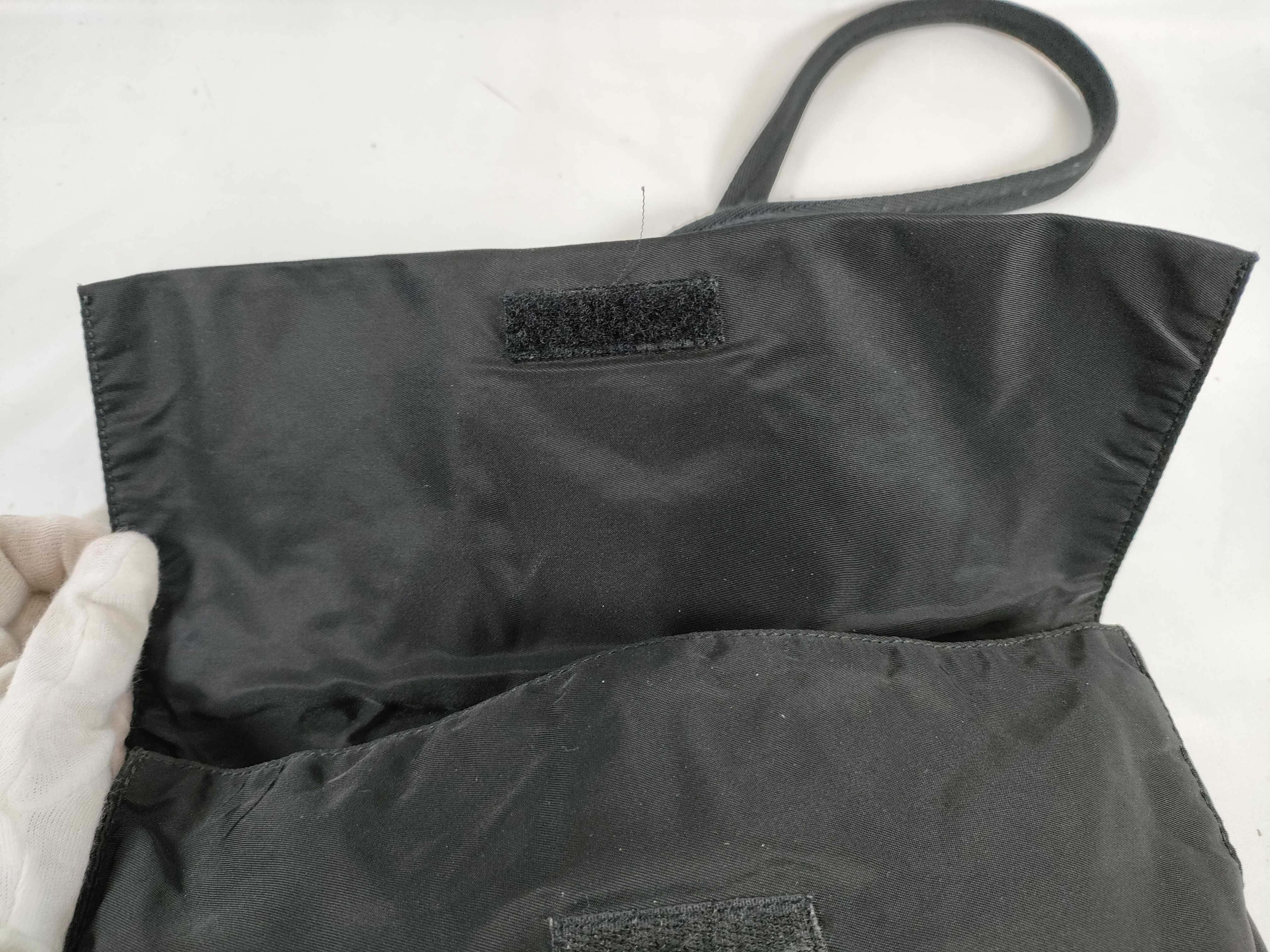Nylon Leather Shoulder Bag — view 9