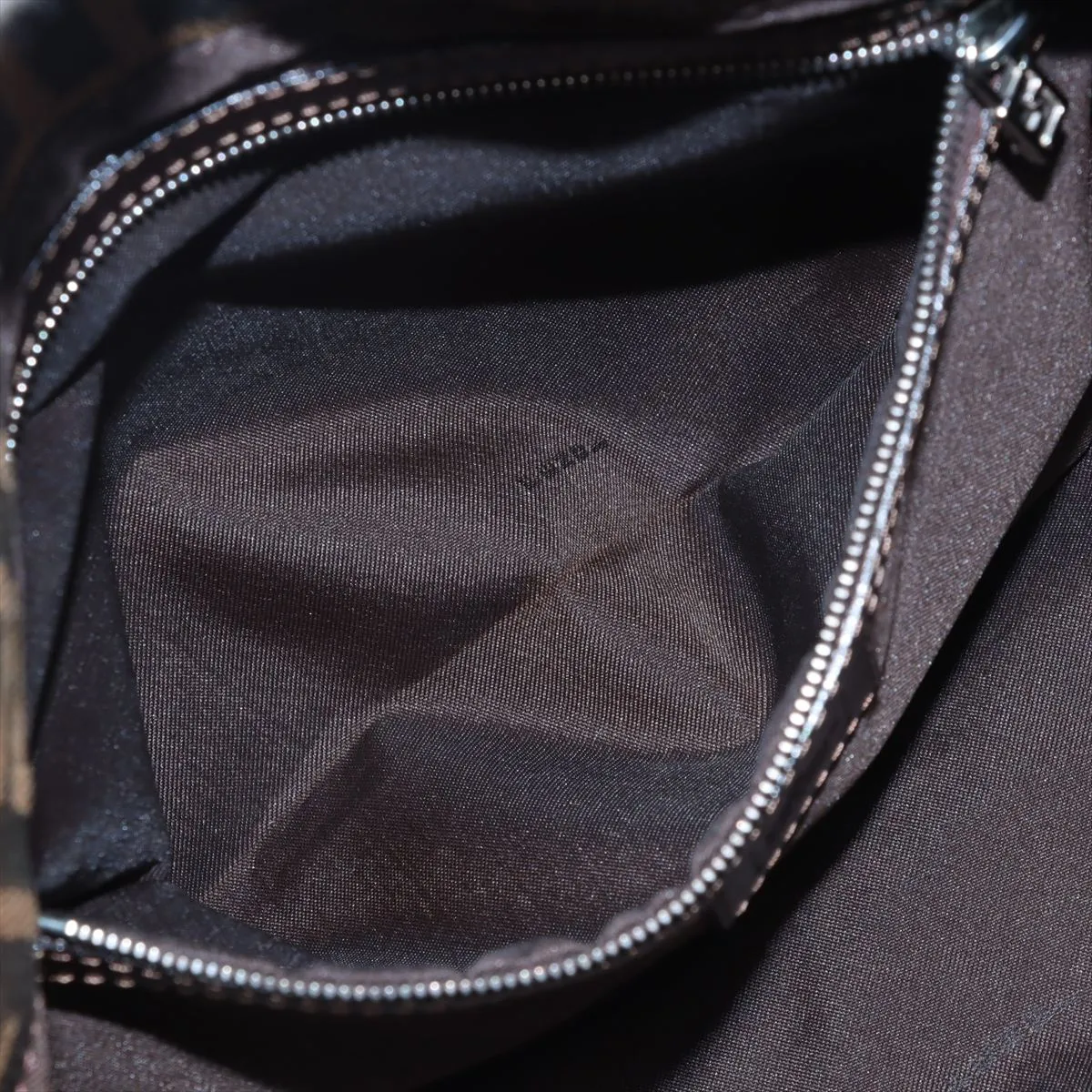 Zucca Mamma Bucket Canvas x Leather Tote Bag Brown — view 8