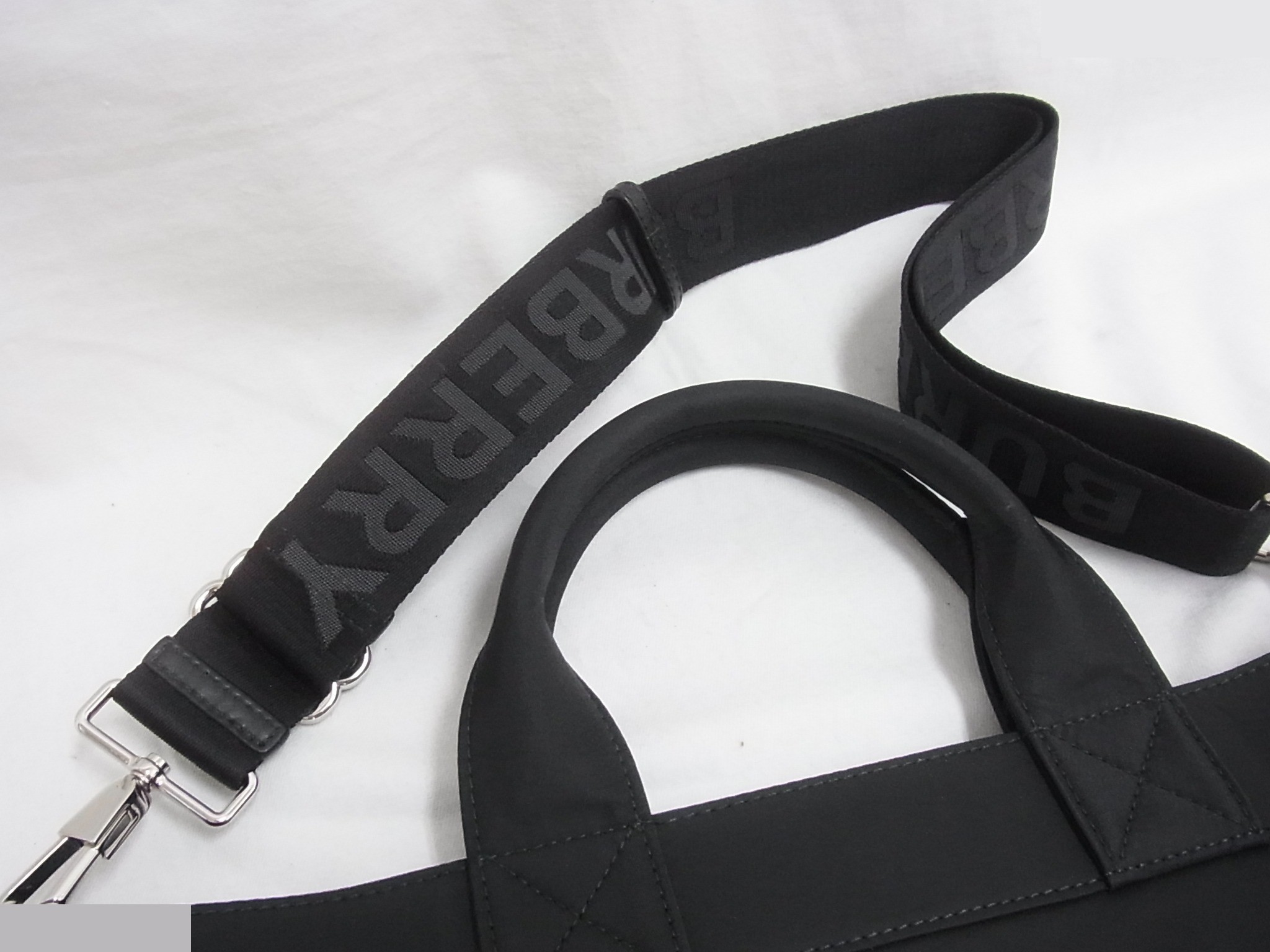 Shoulder bag, Art Nylon 2-way, Black — view 4