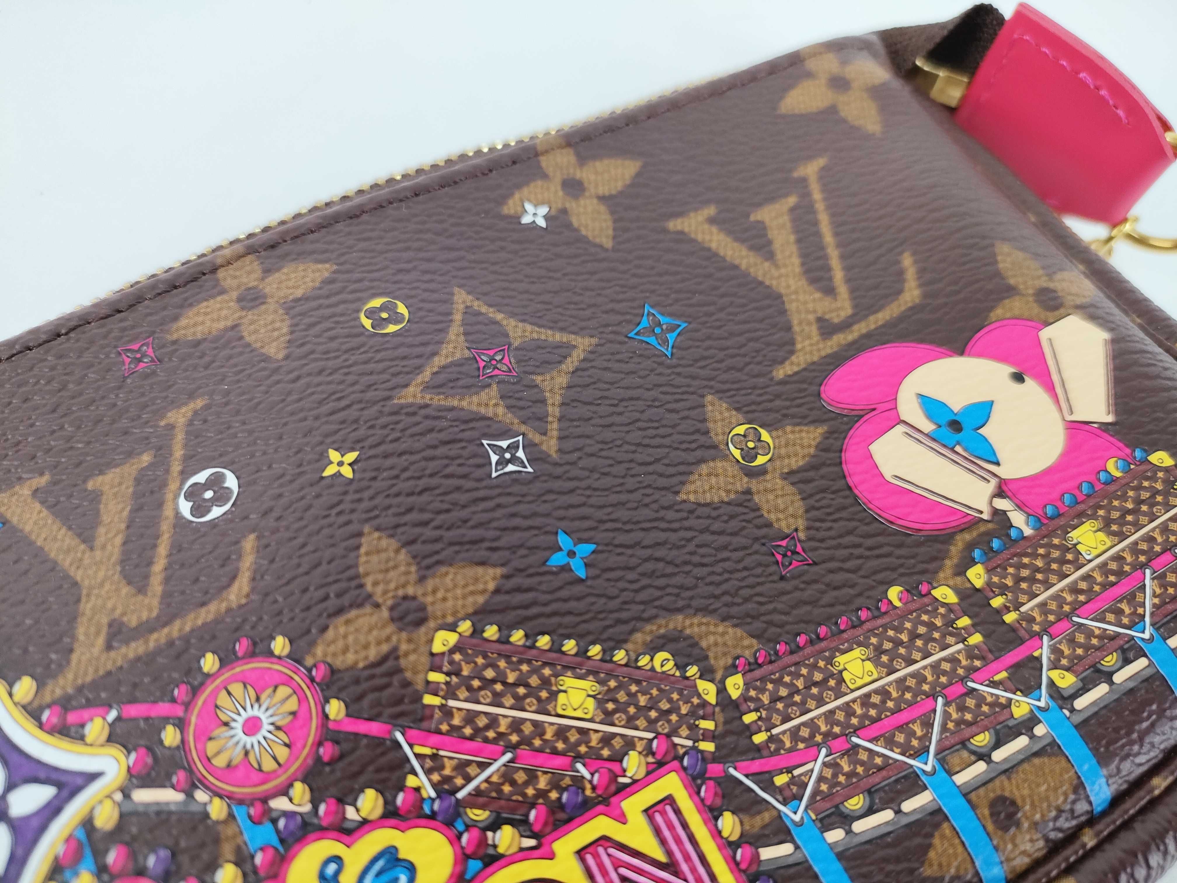 Monogram Louis Vuitton Monogram Mini Pochette Accessoires Vivienne M69752 Pouch — view 12