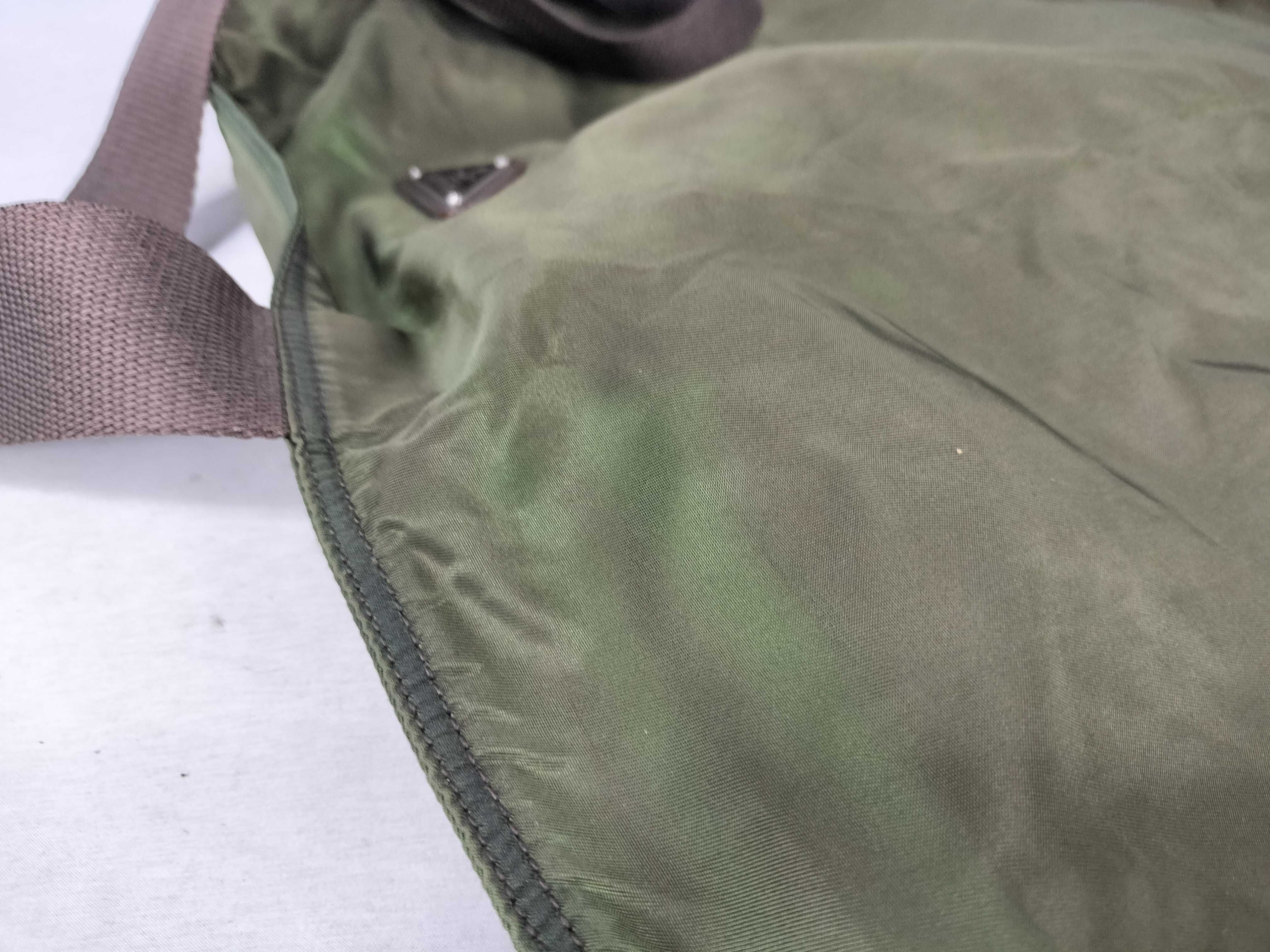 Nylon Prada Tote Bag Khaki Tote Bag — view 13