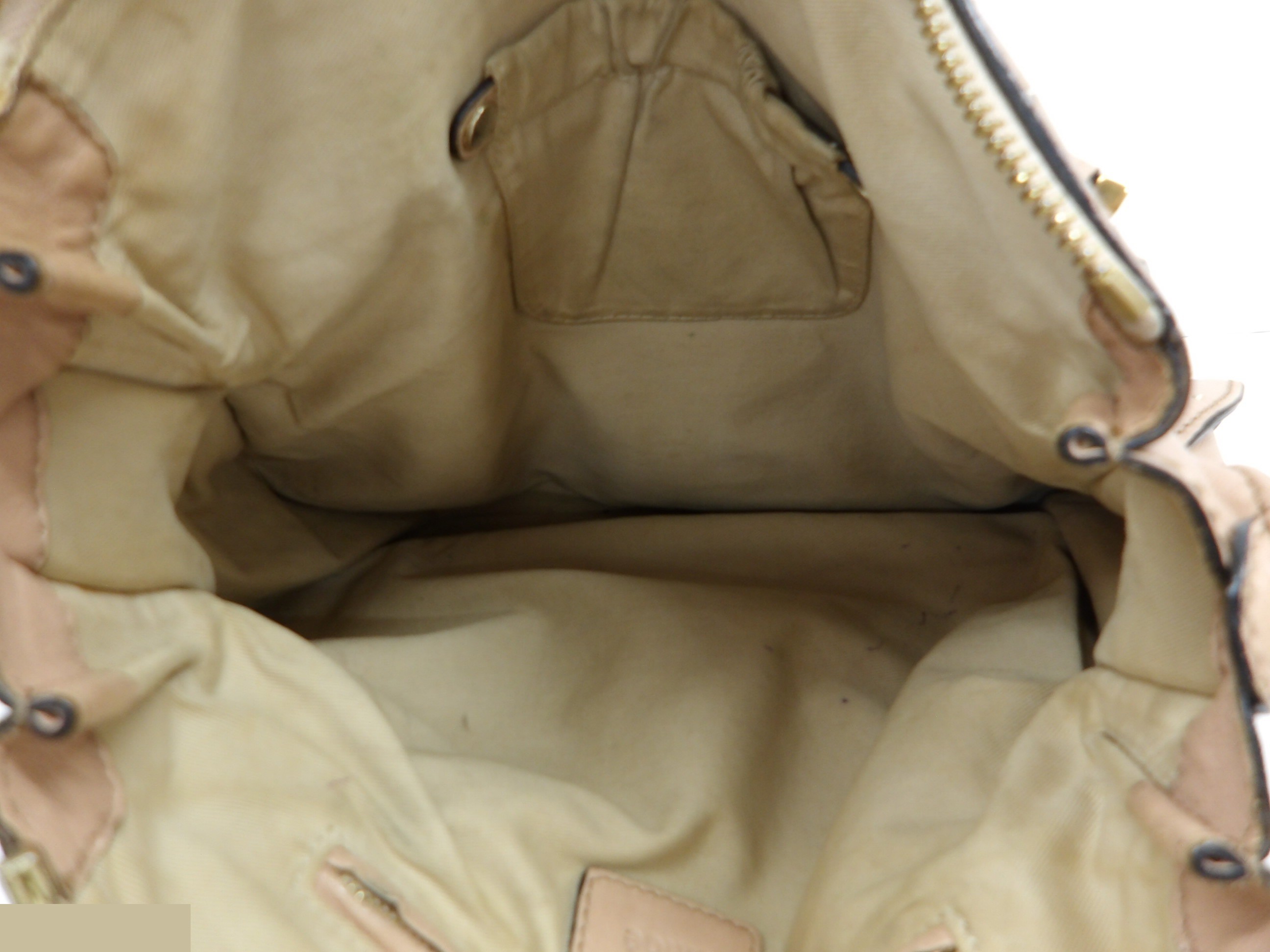 Marcie handbag with gold hardware — view 6