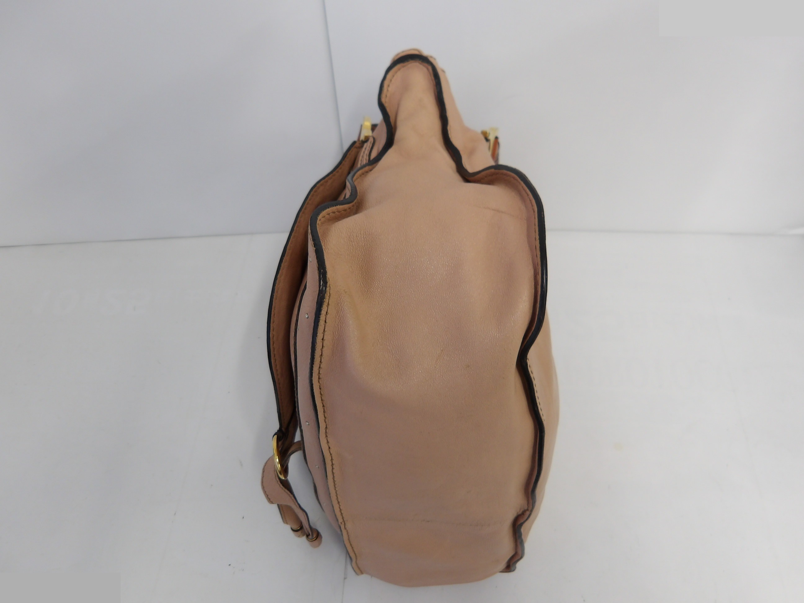 Marcie handbag with gold hardware — view 9