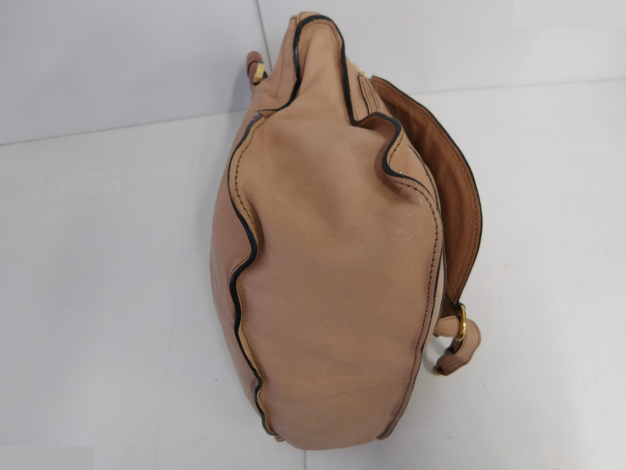 Marcie handbag with gold hardware — view 10