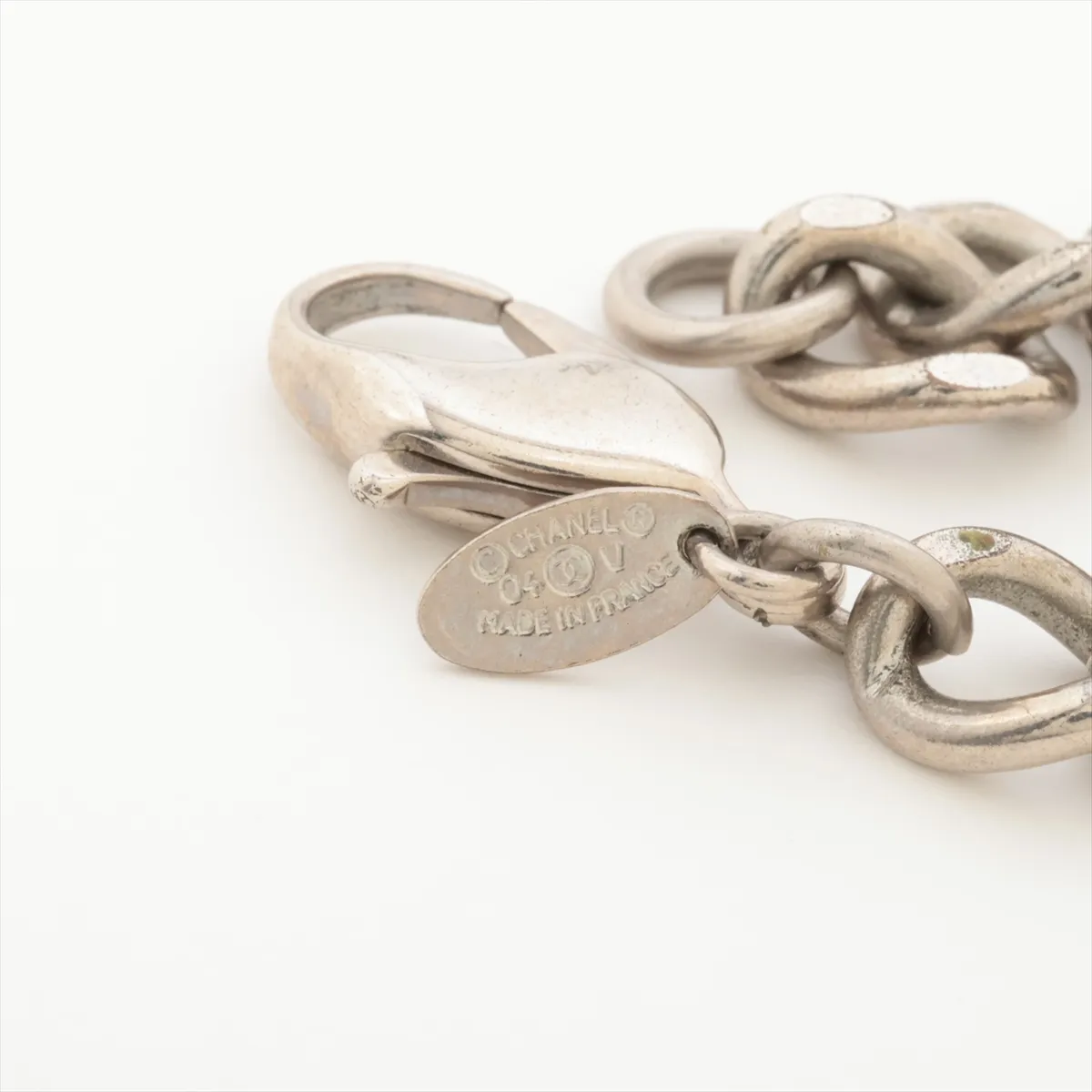 logo bracelet, GP silver. Shows — view 5
