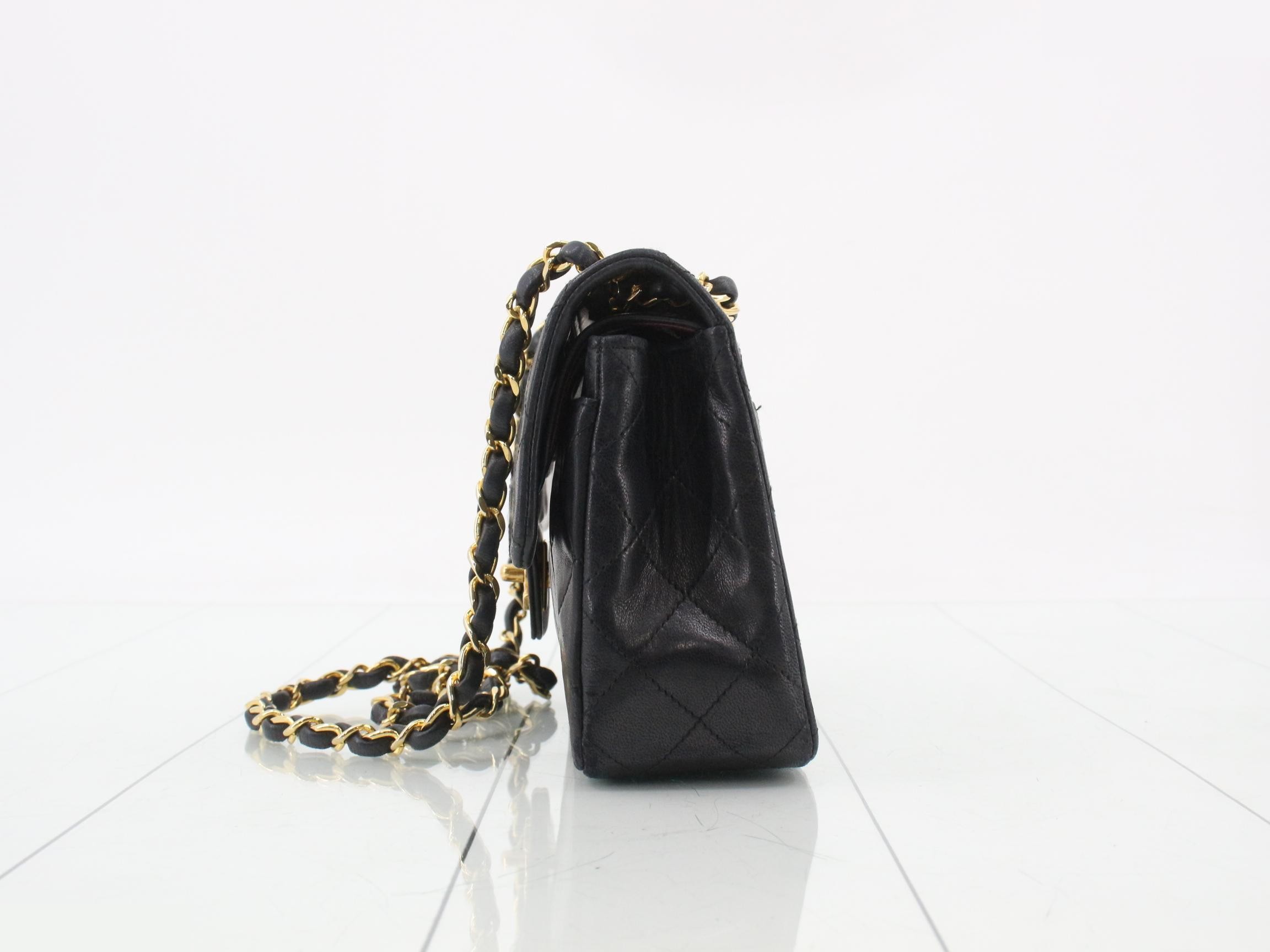 Matelassé Chain Shoulder Bag — view 3