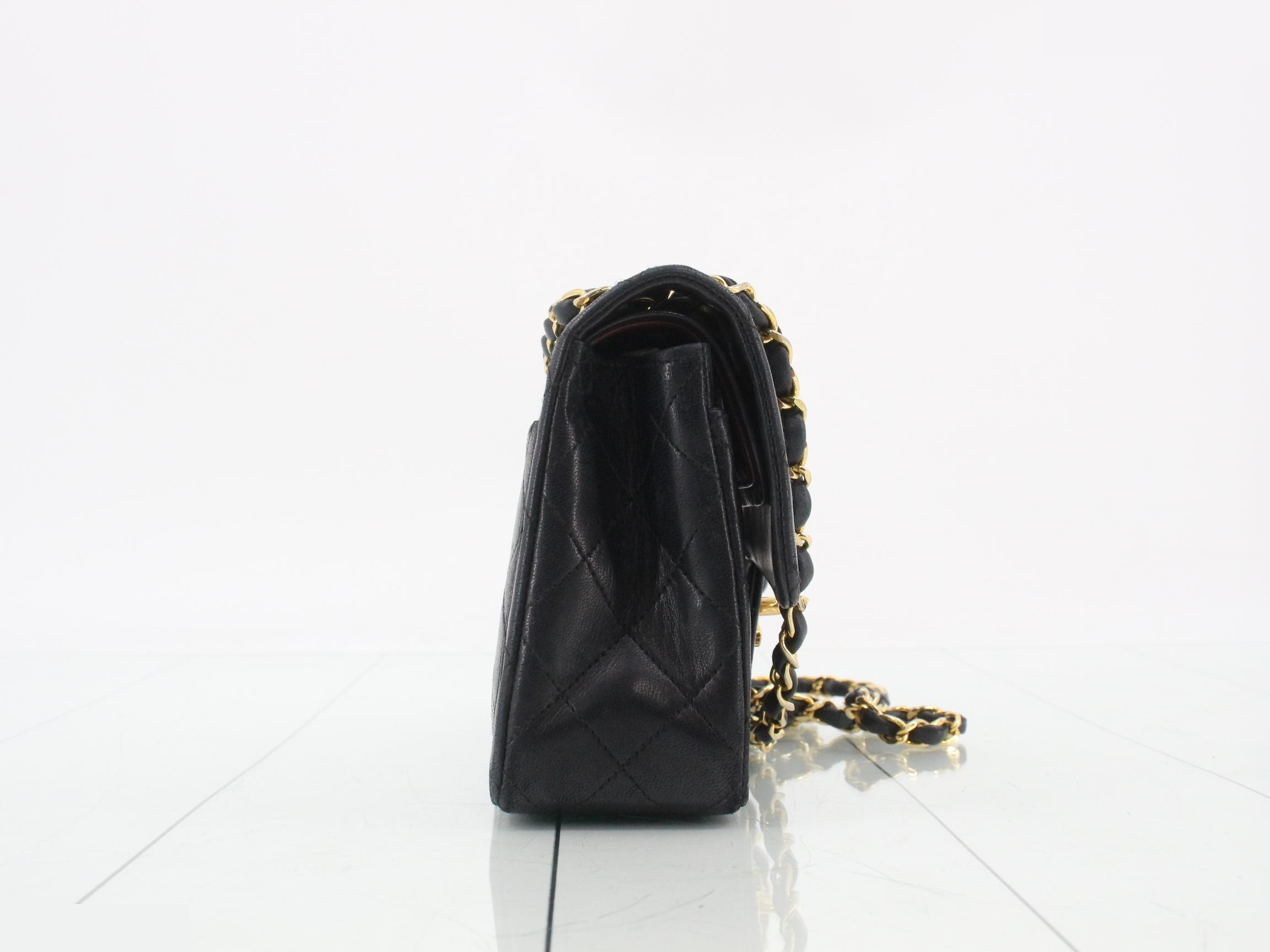 Matelassé Chain Shoulder Bag — view 4