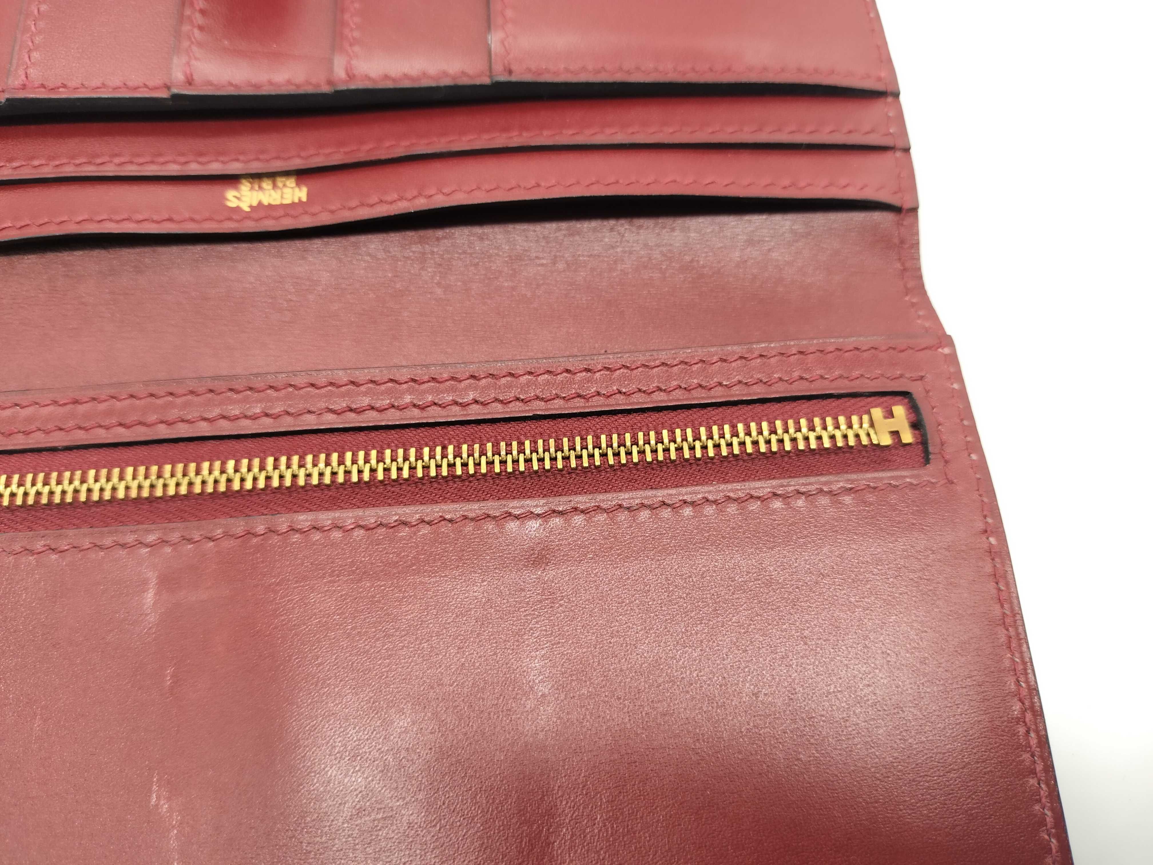 Bearn (old model) long wallet, red. — view 11
