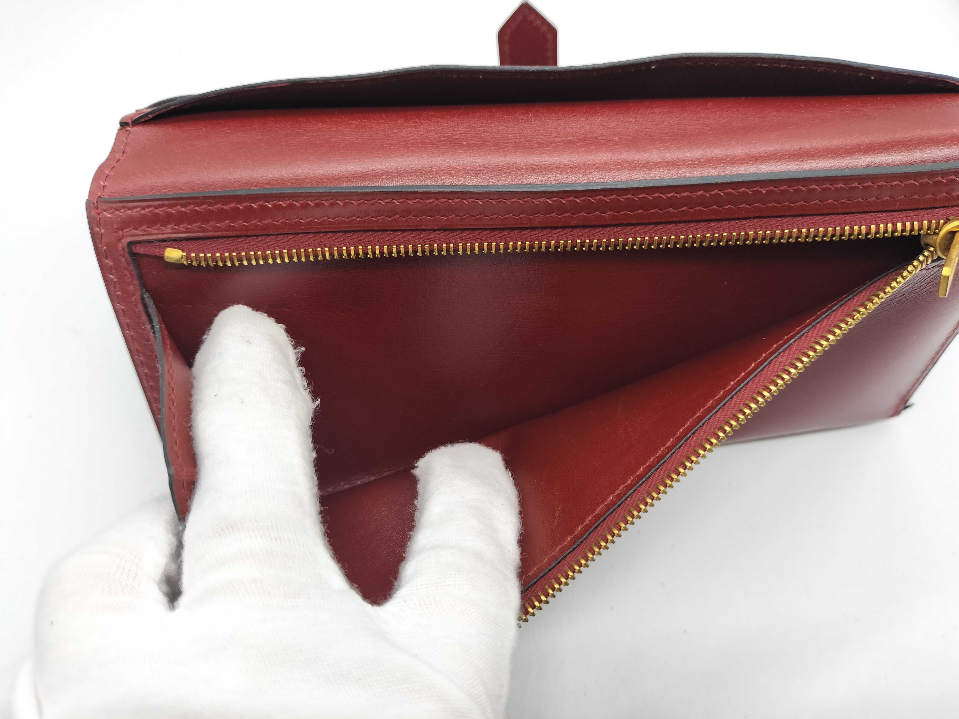 Bearn (old model) long wallet, red. — view 12