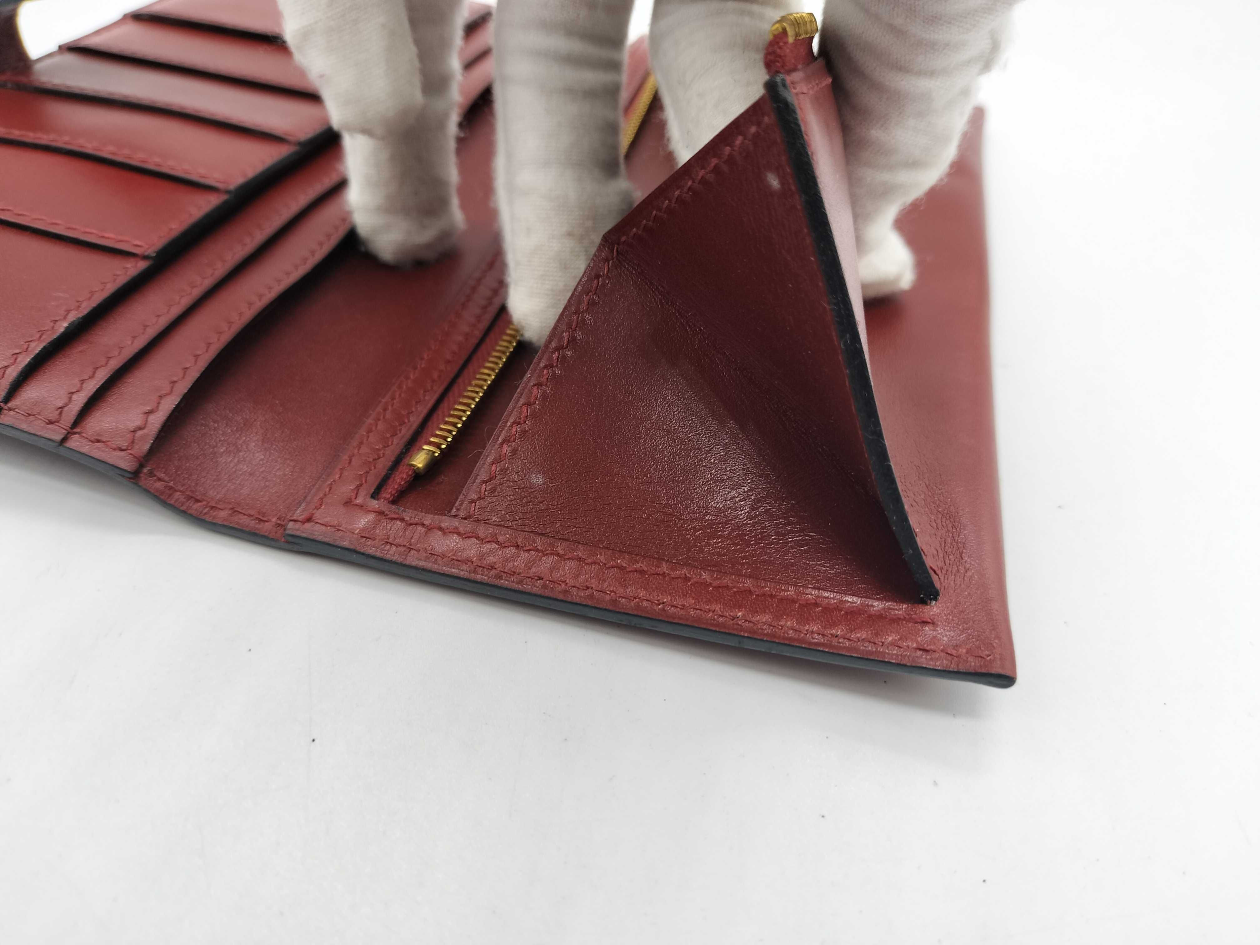 Bearn (old model) long wallet, red. — view 13