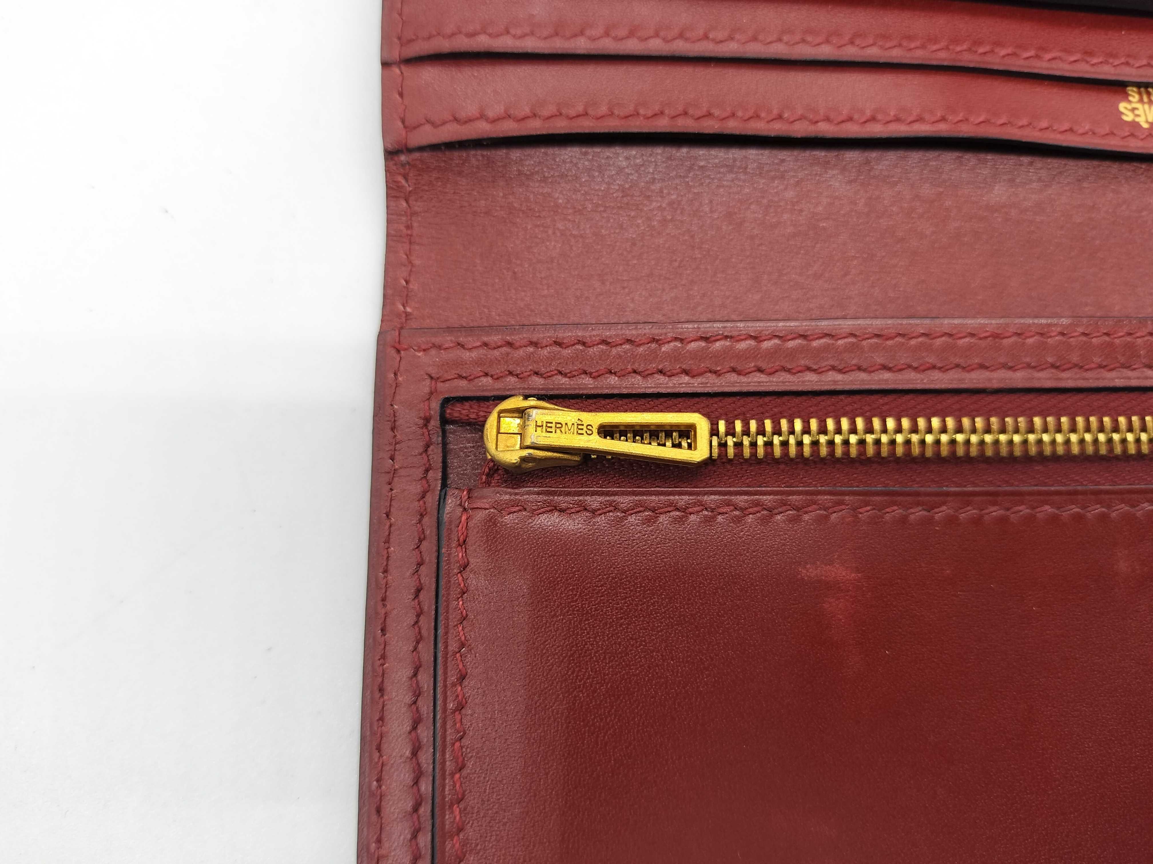 Bearn (old model) long wallet, red. — view 14