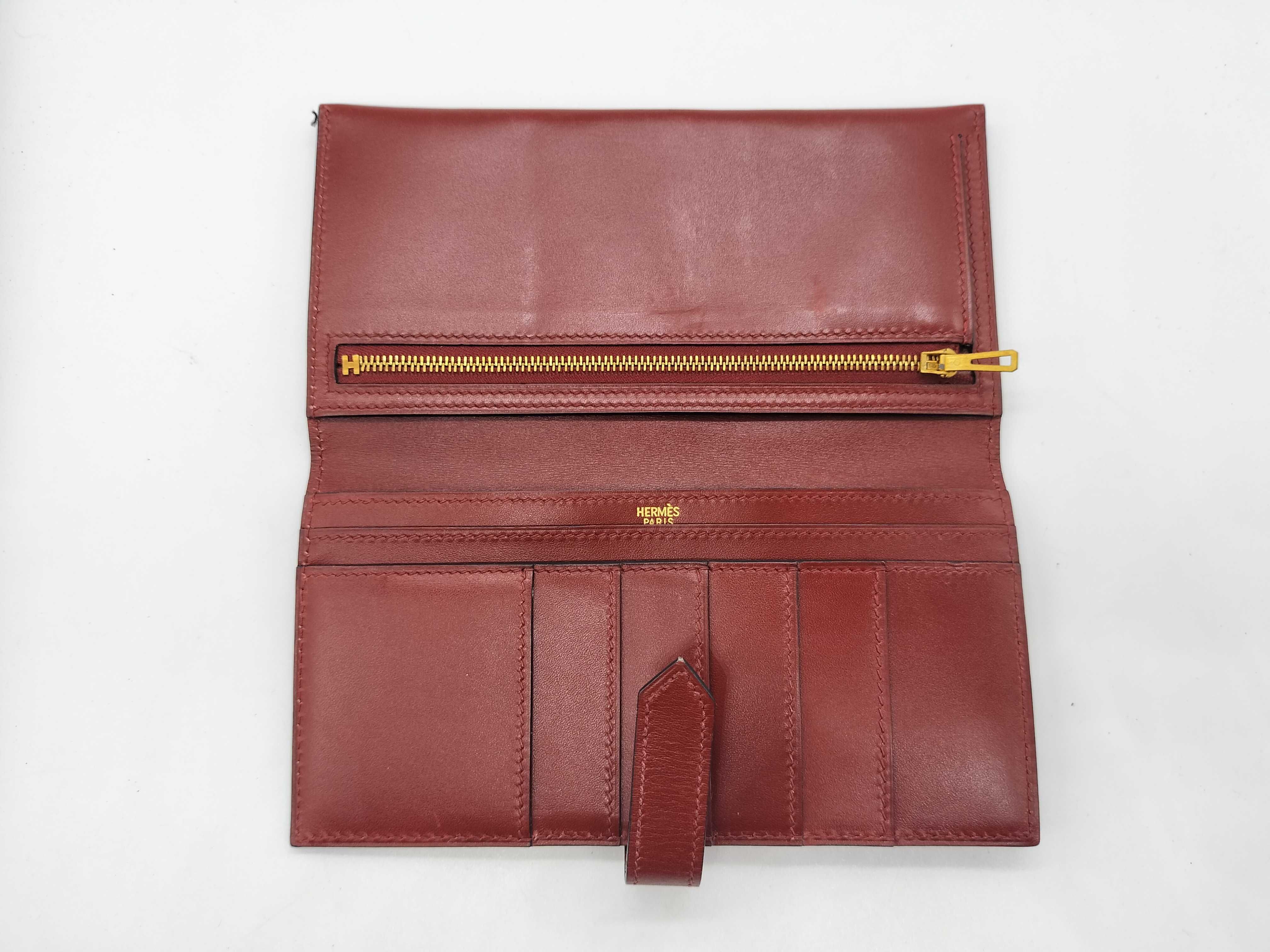 Bearn (old model) long wallet, red. — view 7