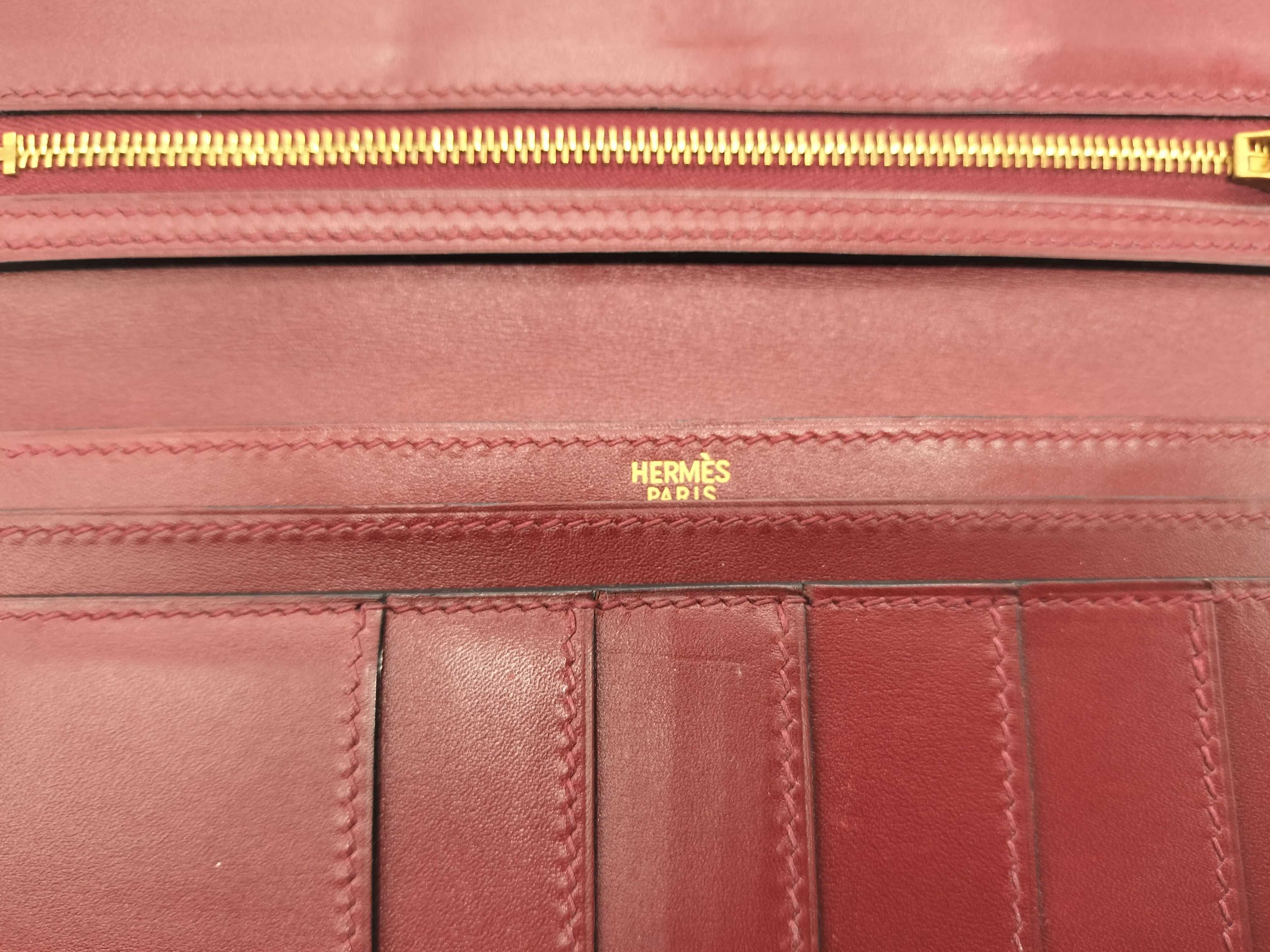 Bearn (old model) long wallet, red. — view 8