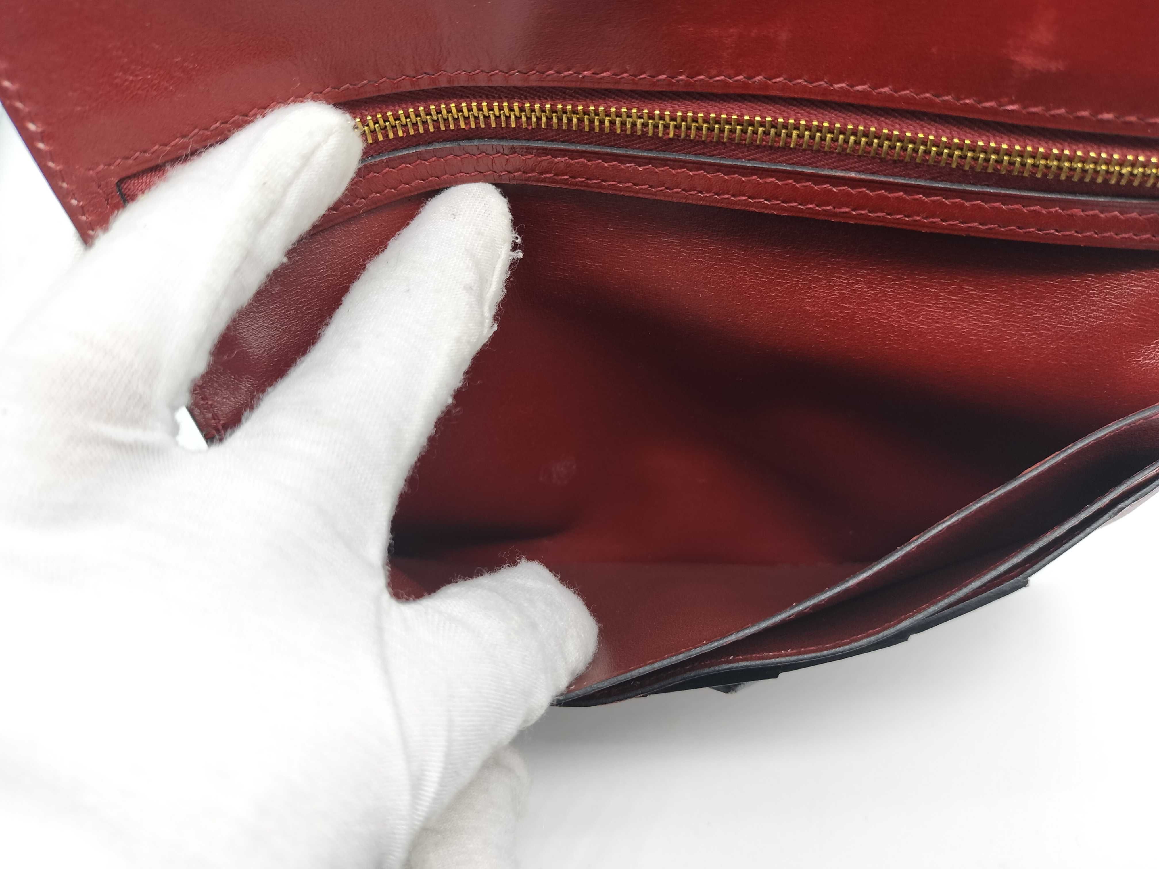 Bearn (old model) long wallet, red. — view 9