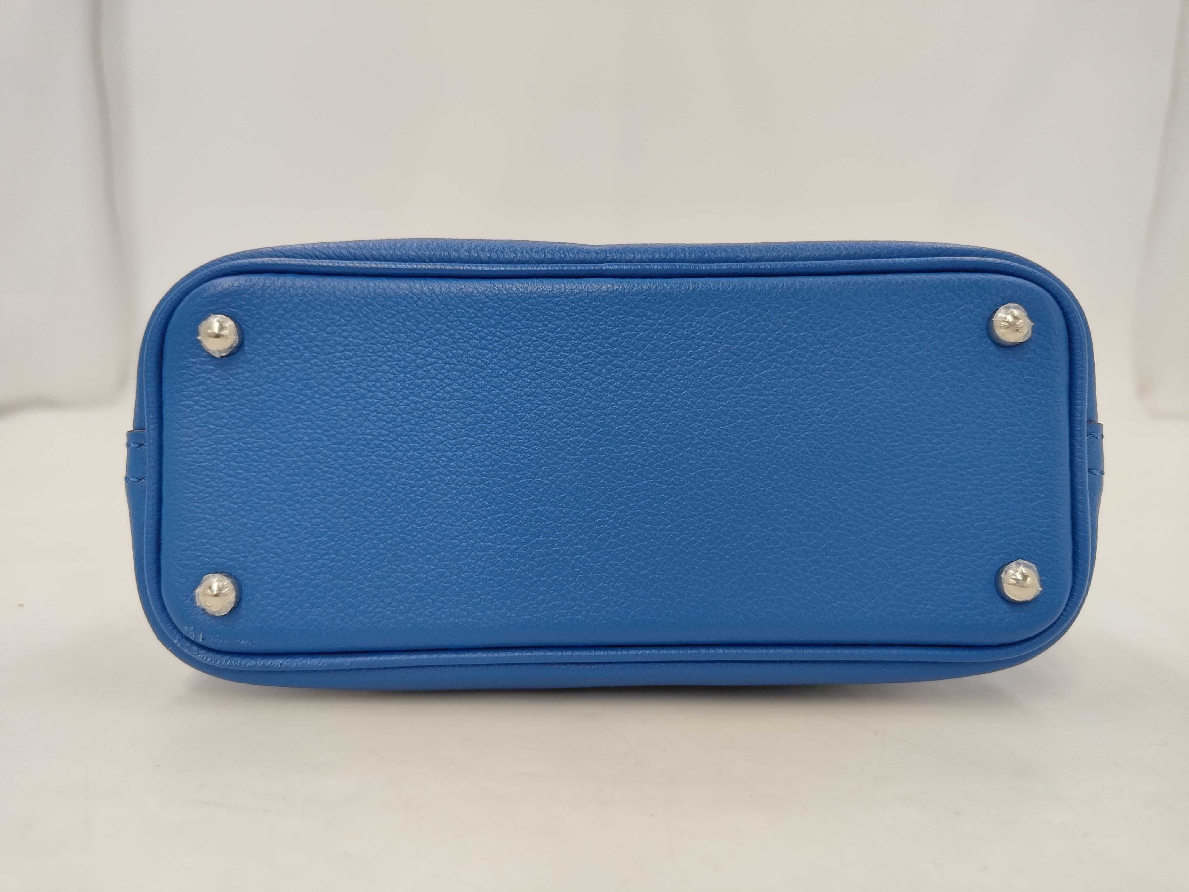 Bolide Mini Bicolor B Stamp Handbag with Strap and Dust Bag — view 3