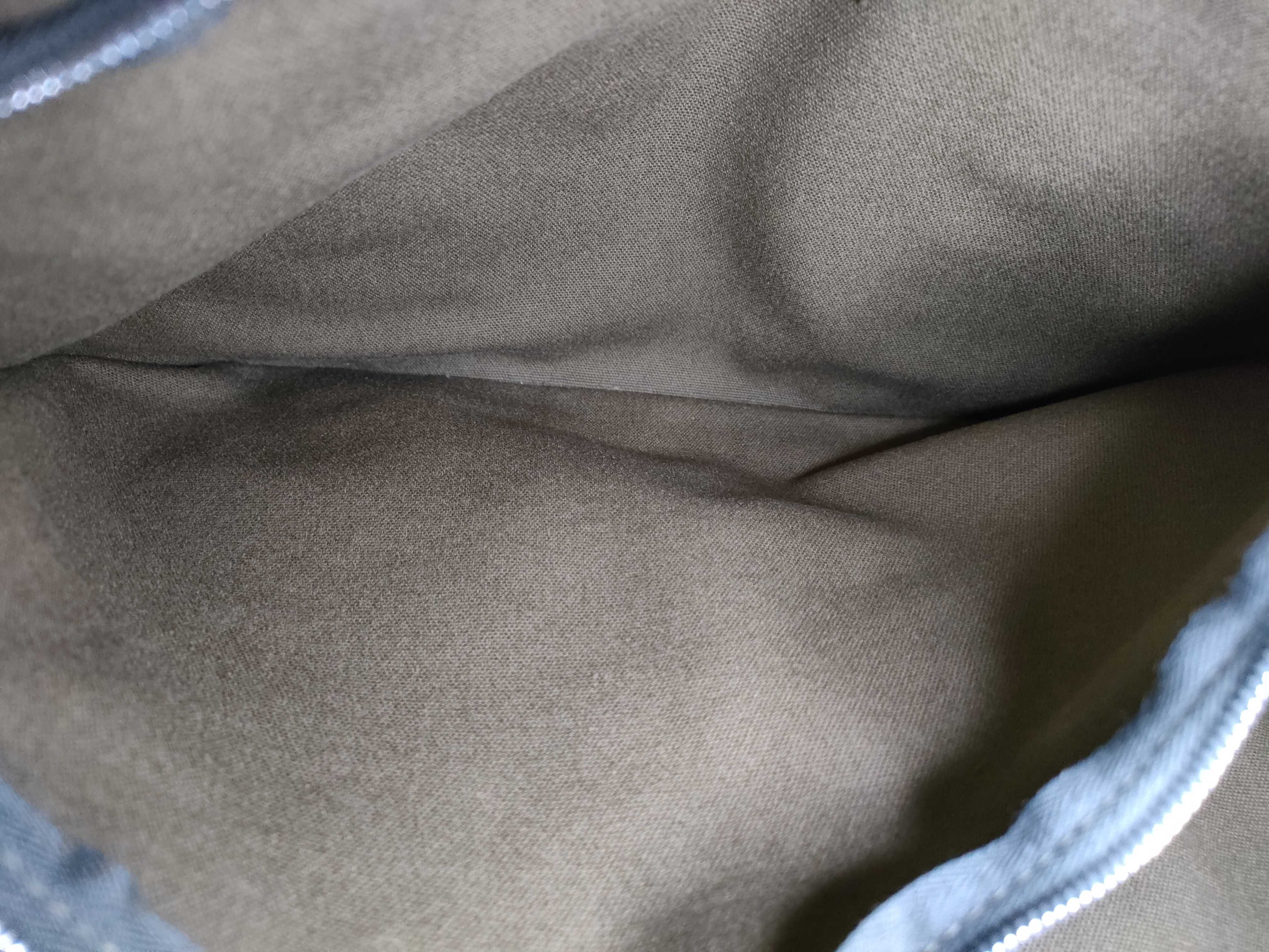 Fourre-Tout MM Khaki x Navy Handbag Tote Bag — view 11