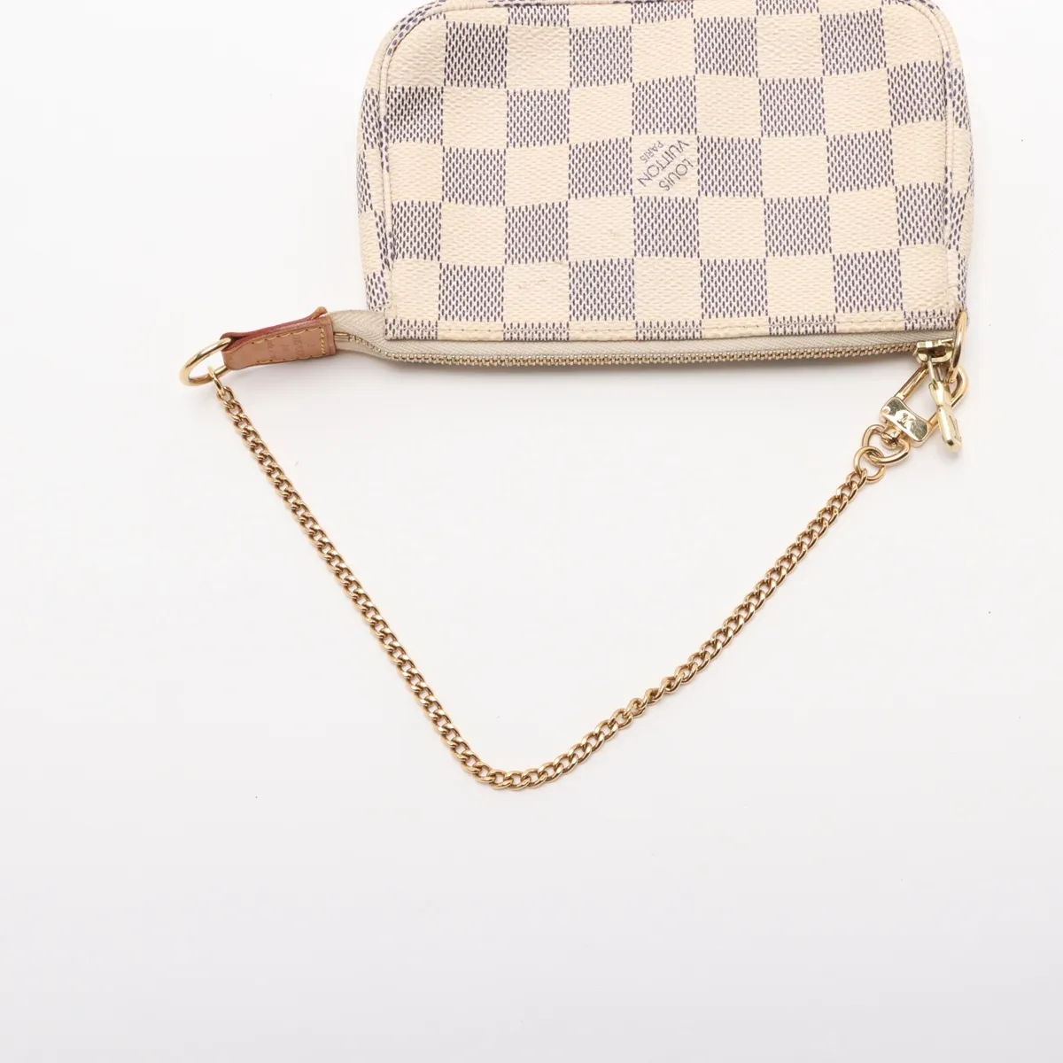 Damier Azur Mini Pochette Accessoires N58010 FL1016 White — view 5