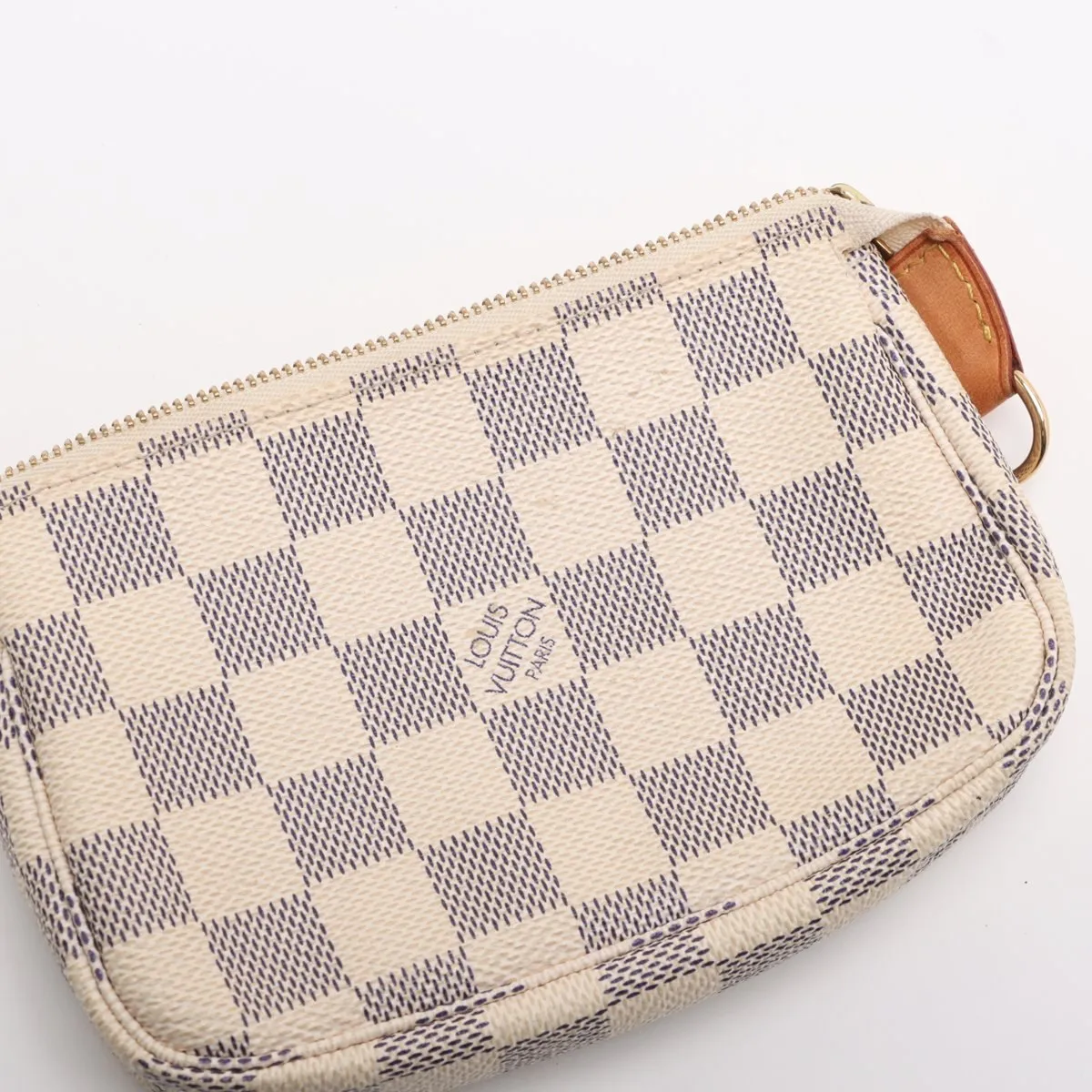 Damier Azur Mini Pochette Accessoires N58010 FL1016 White — view 9
