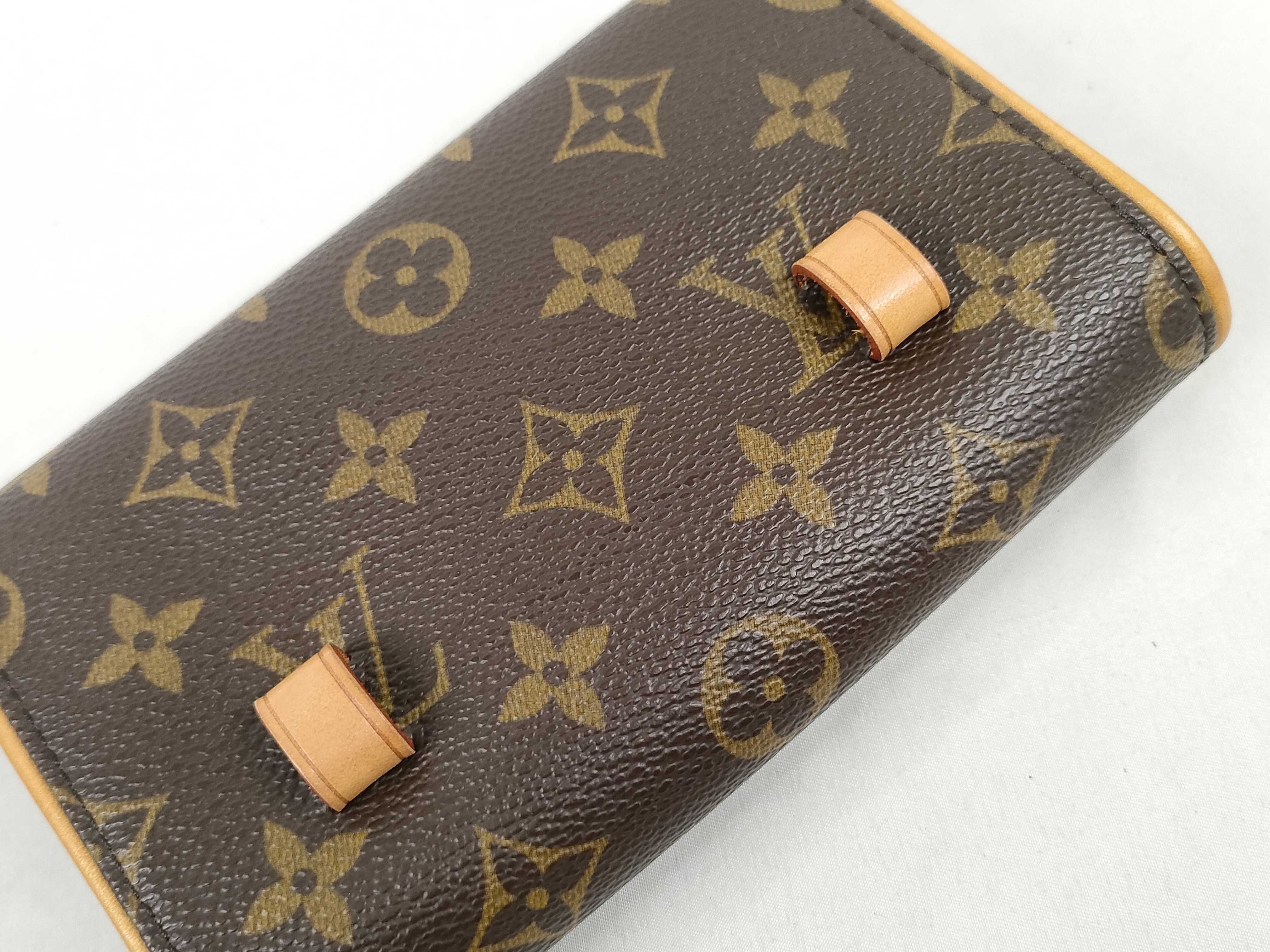 Monogram Pochette Florentine M51855 FL1003 Brown Belt Size S Shoulder Bag — view 13