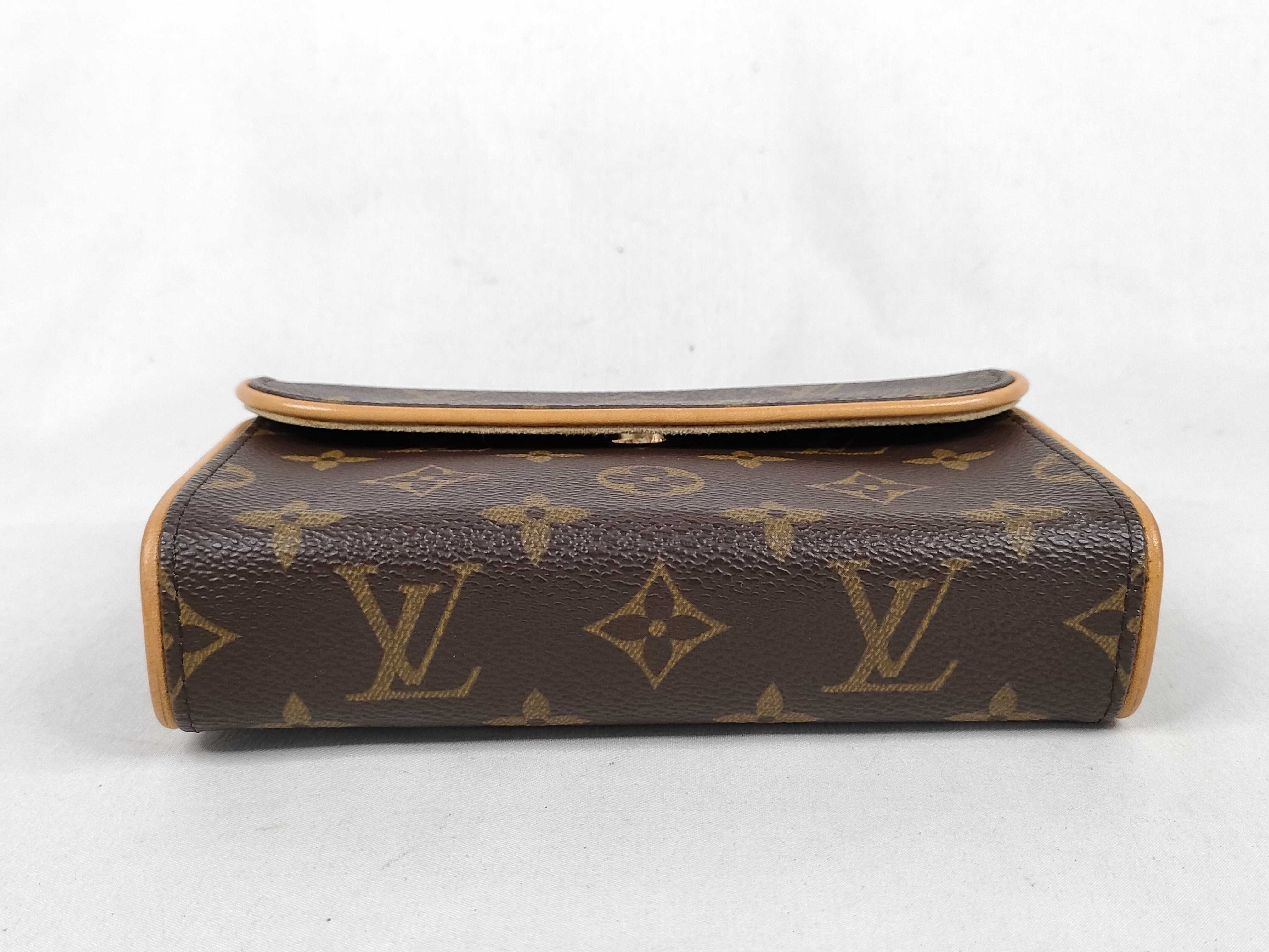Monogram Pochette Florentine M51855 FL1003 Brown Belt Size S Shoulder Bag — view 7